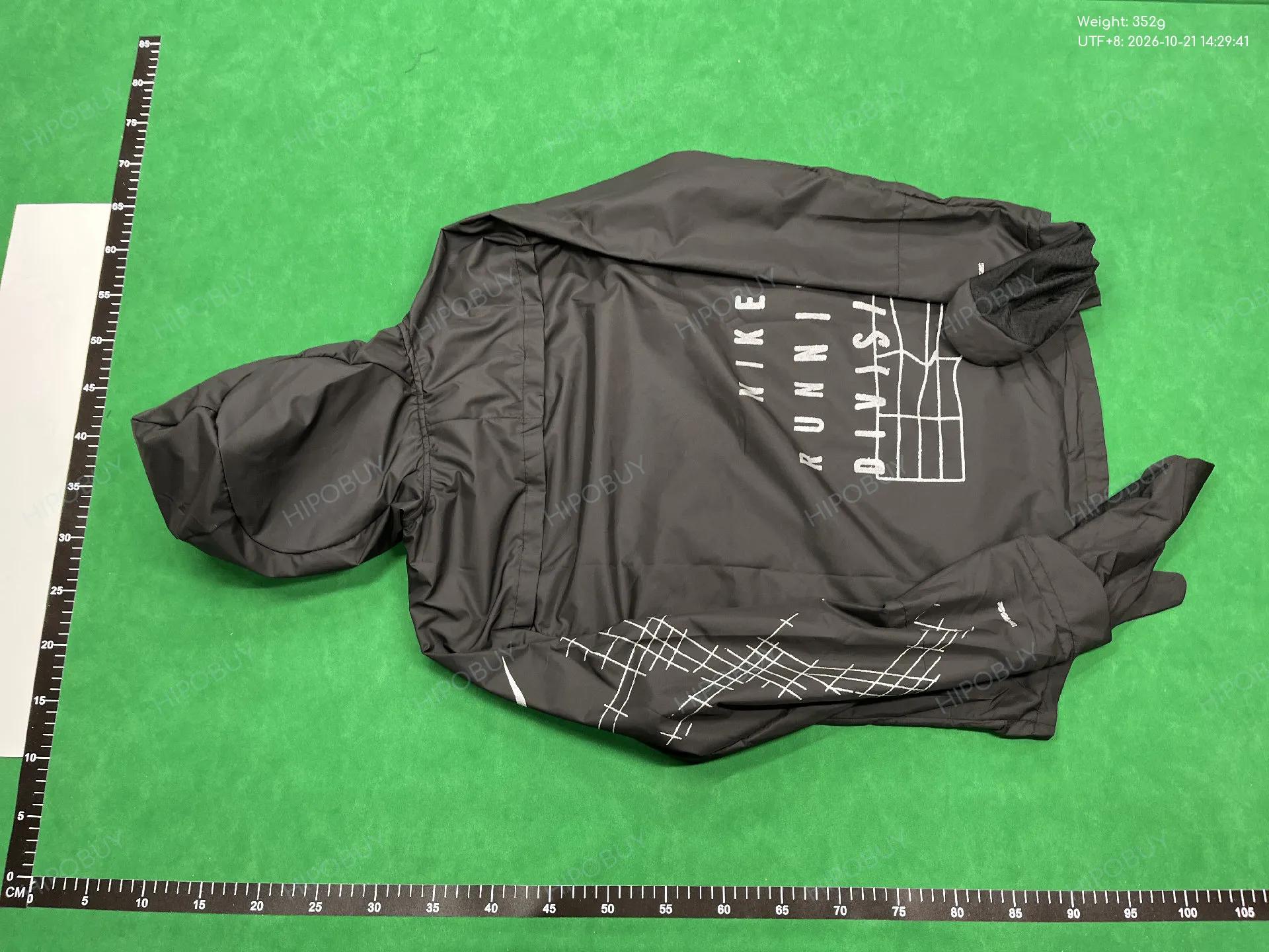 Foto QC 6 de Nike Wild Run Tokyo Dragon Windrunner Jacket Black White Green