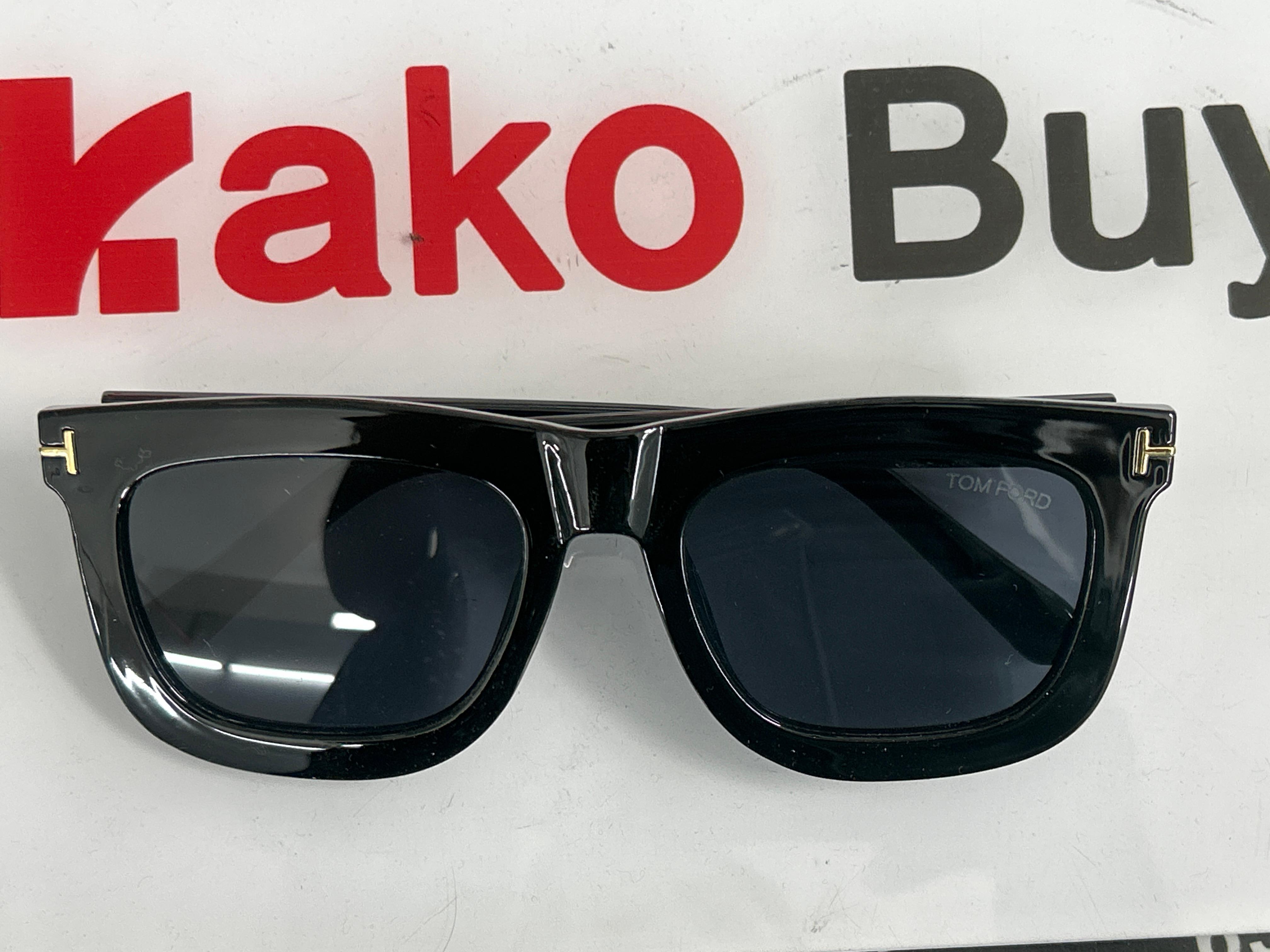 Foto QC 5 de Other Square-Frame Acetate Sunglasses Havana Green (6156)