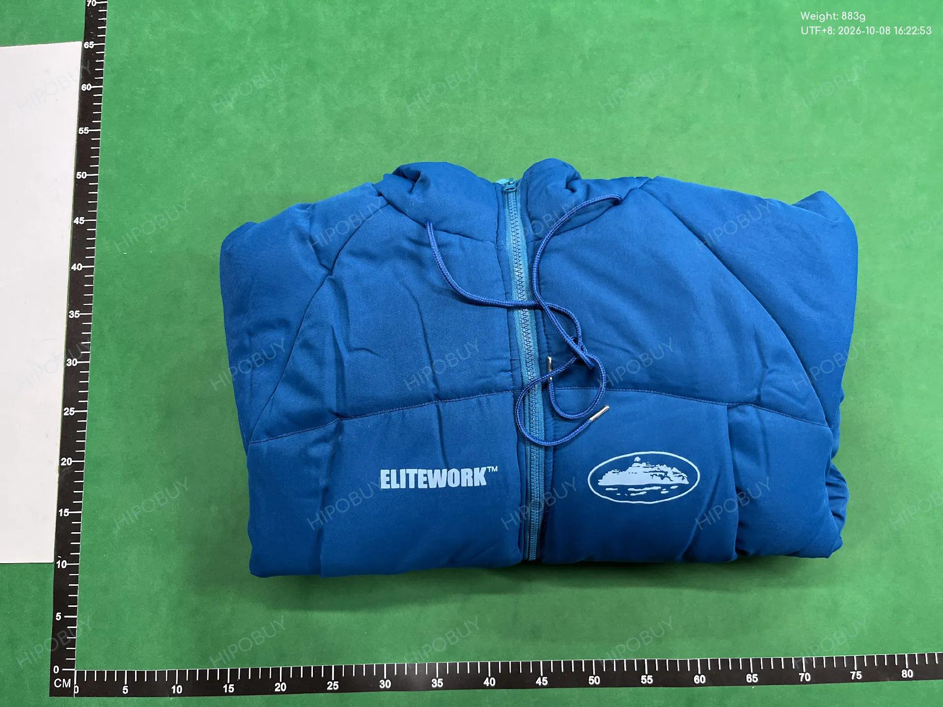 Foto QC 8 de Corteiz Elitework Micro Puff Puffer Jacket Navy