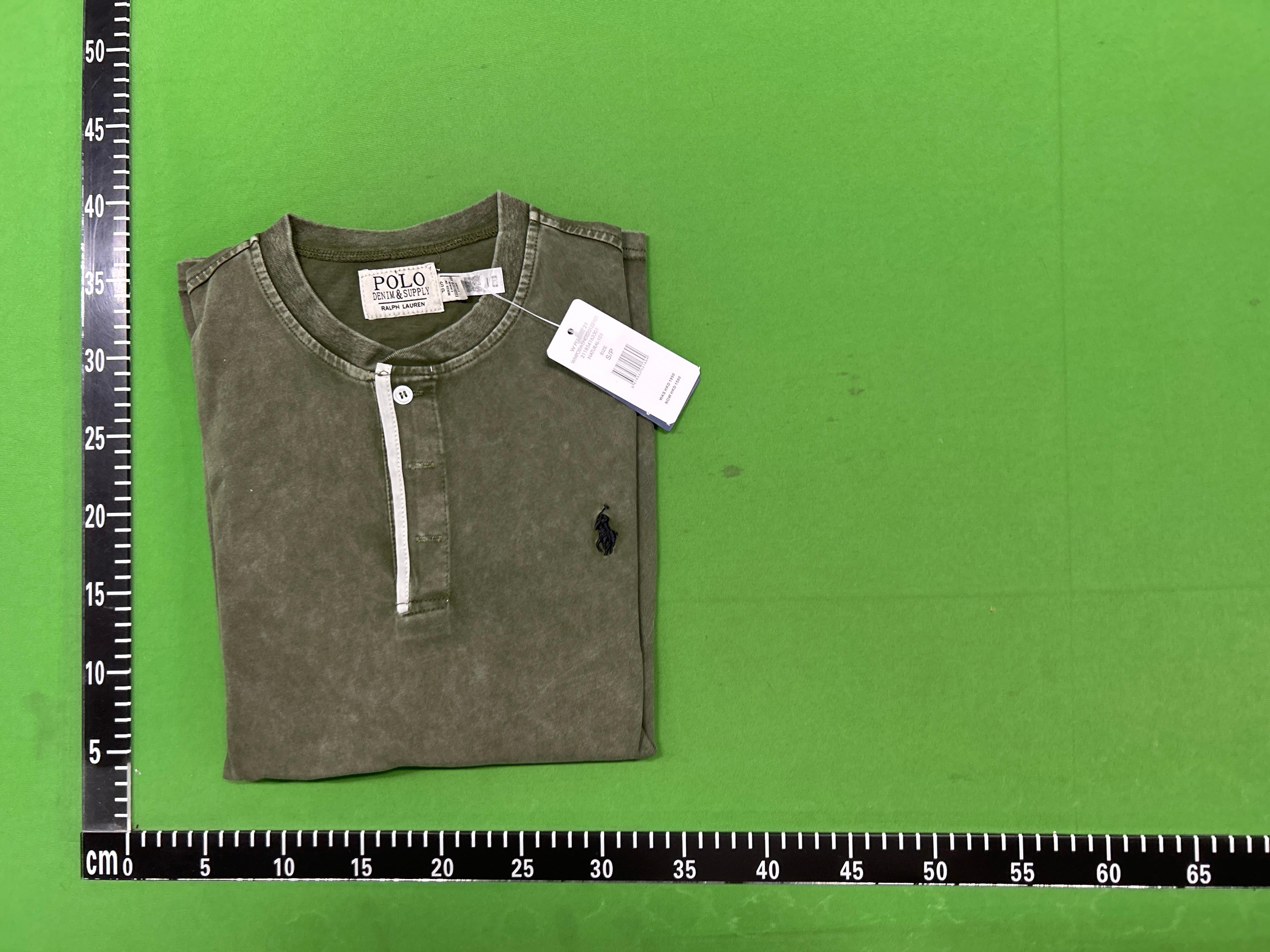 Foto QC 1 de Polo Ralph Lauren Henley Long Sleeve T-shirt Grey