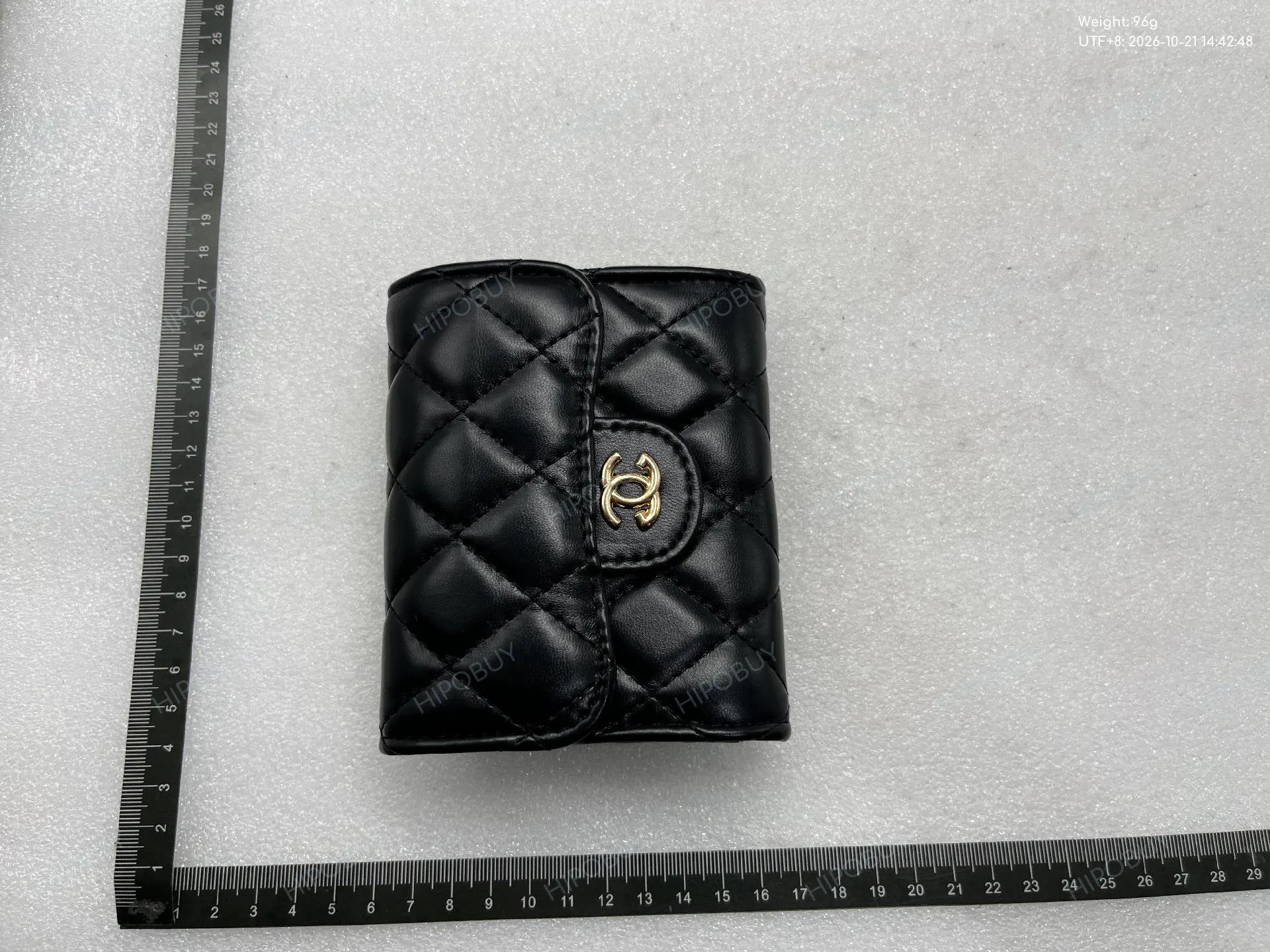 Foto QC 3 de Chanel Wallet On Chain Quilted Lambskin Black