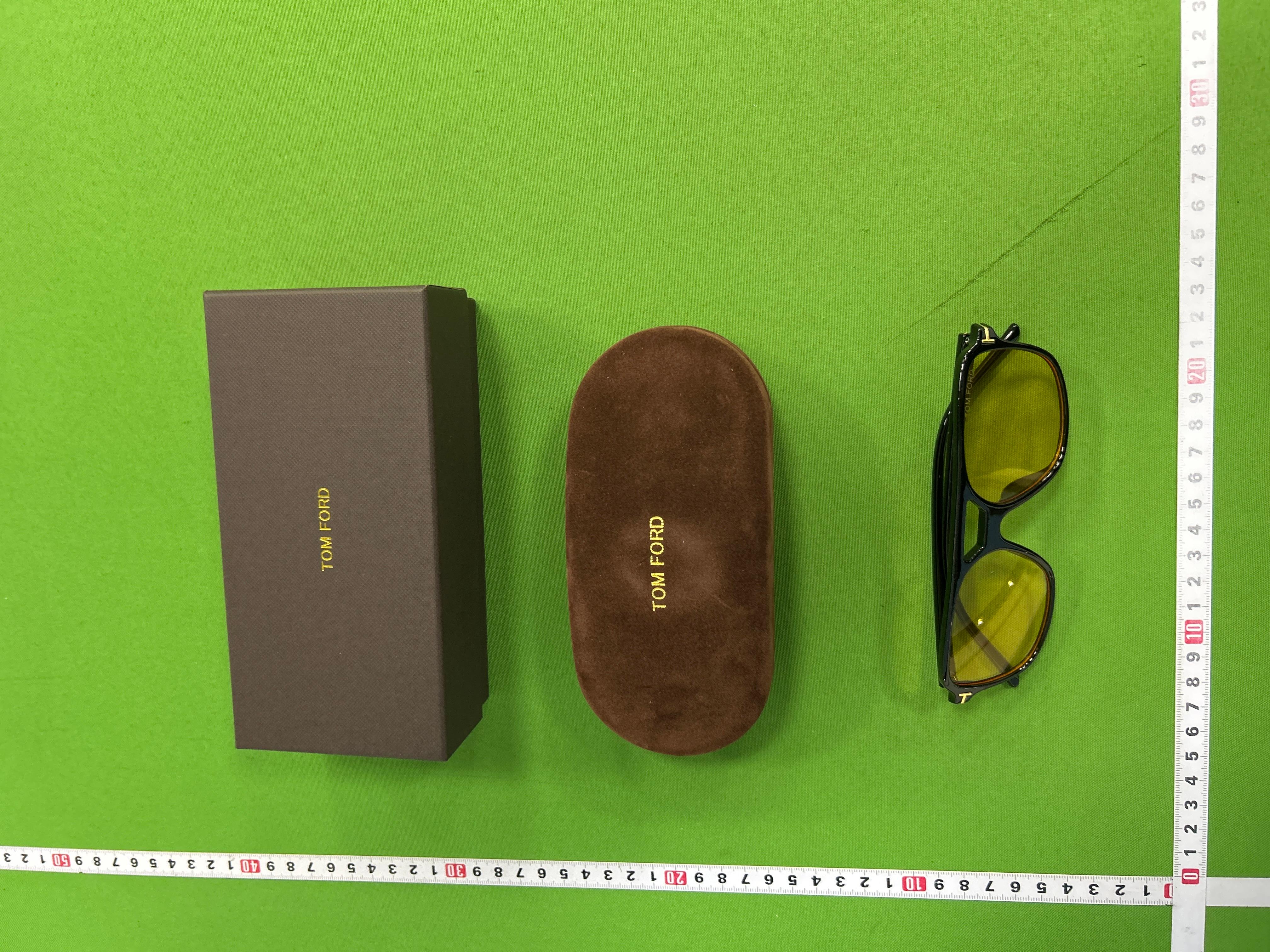 Foto QC 6 de Other Square-Frame Acetate Sunglasses Havana Green (6156)