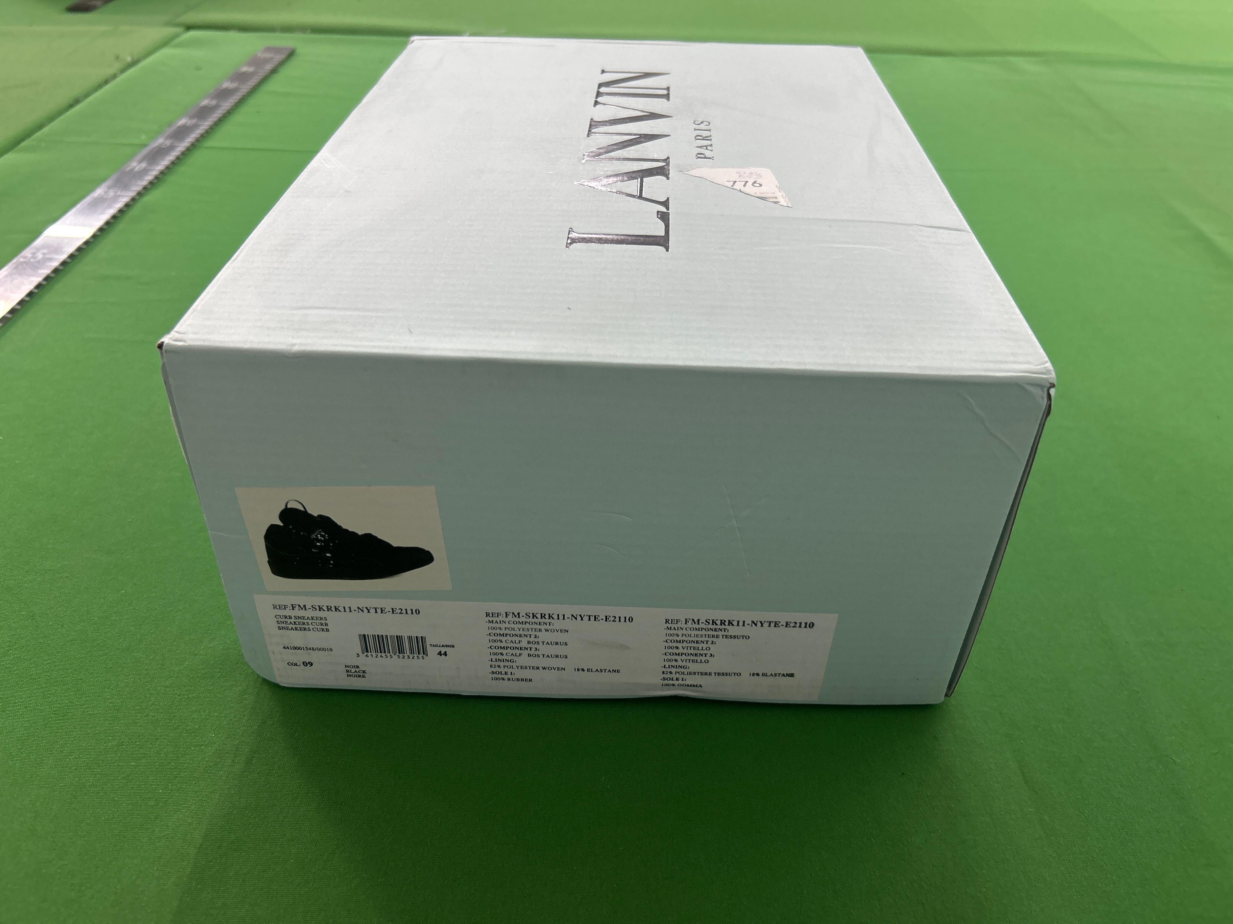 Foto QC 1 de Lanvin Curb Leather Suede Pale Pink FW-SKDK02-DRAG-A2151