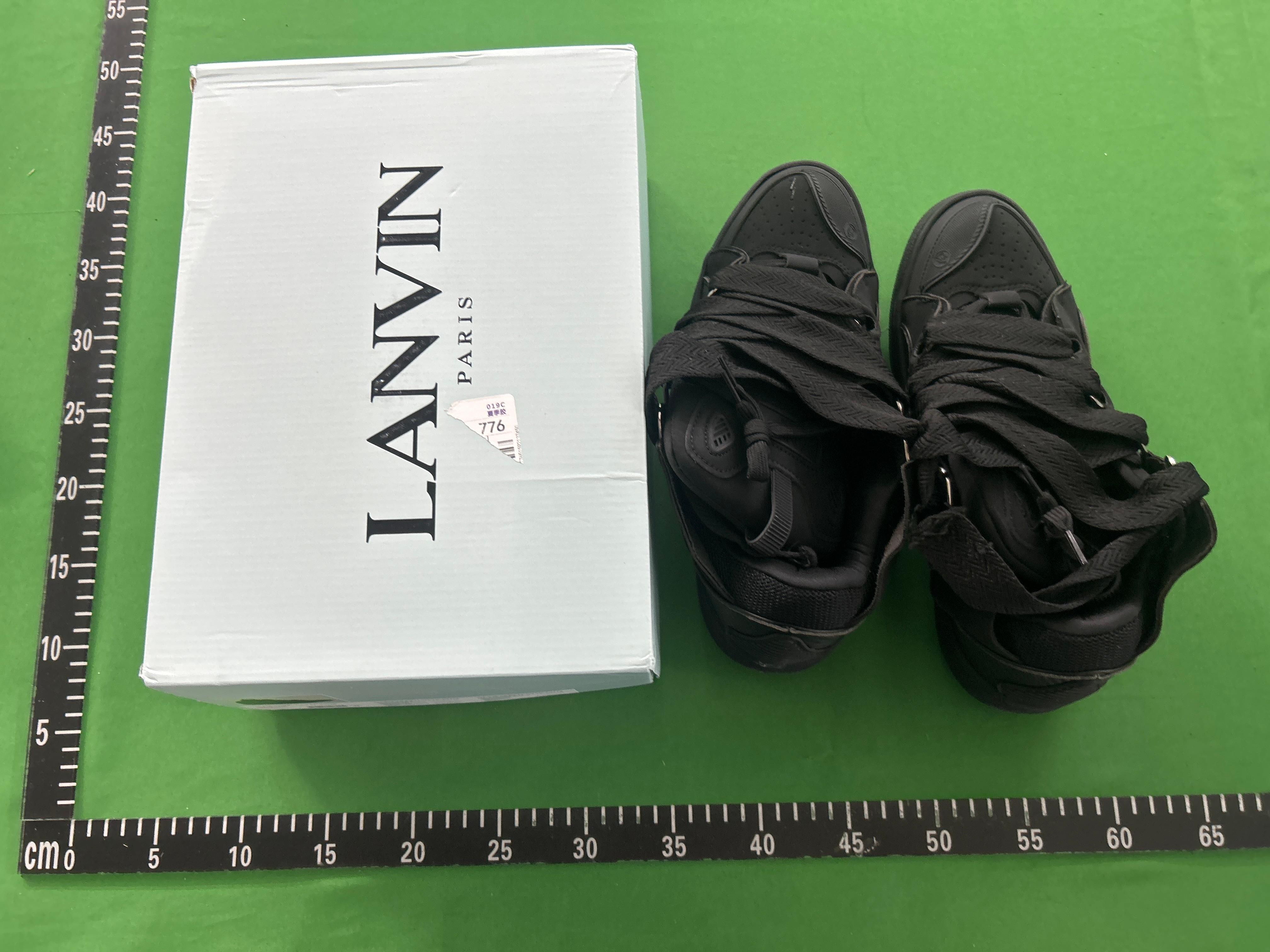Foto QC 2 de Lanvin Curb Leather Suede Pale Pink FW-SKDK02-DRAG-A2151