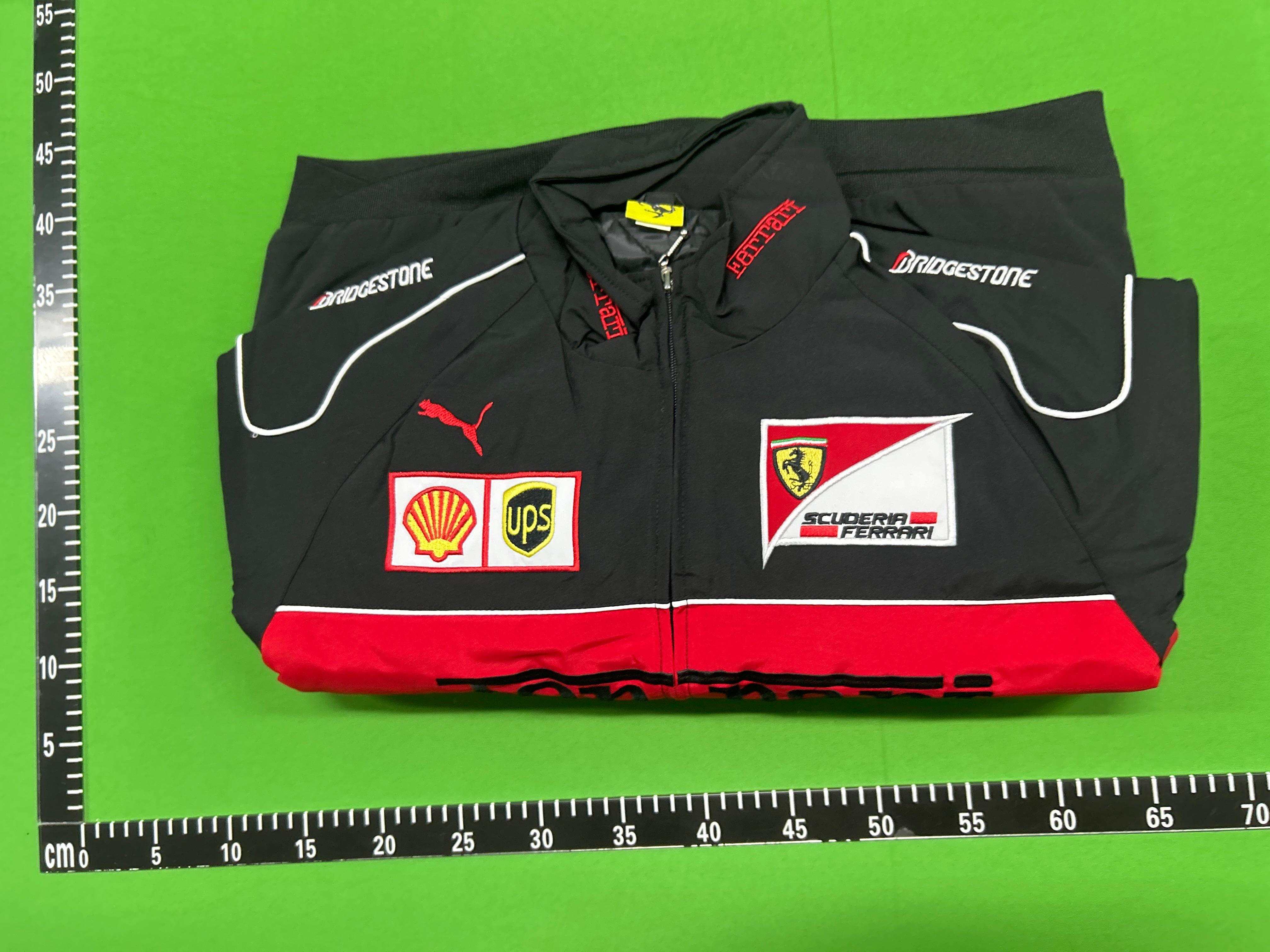 Foto QC 1 de Other Ferrari F1 Racing Bomber Jacket Embroidery Red