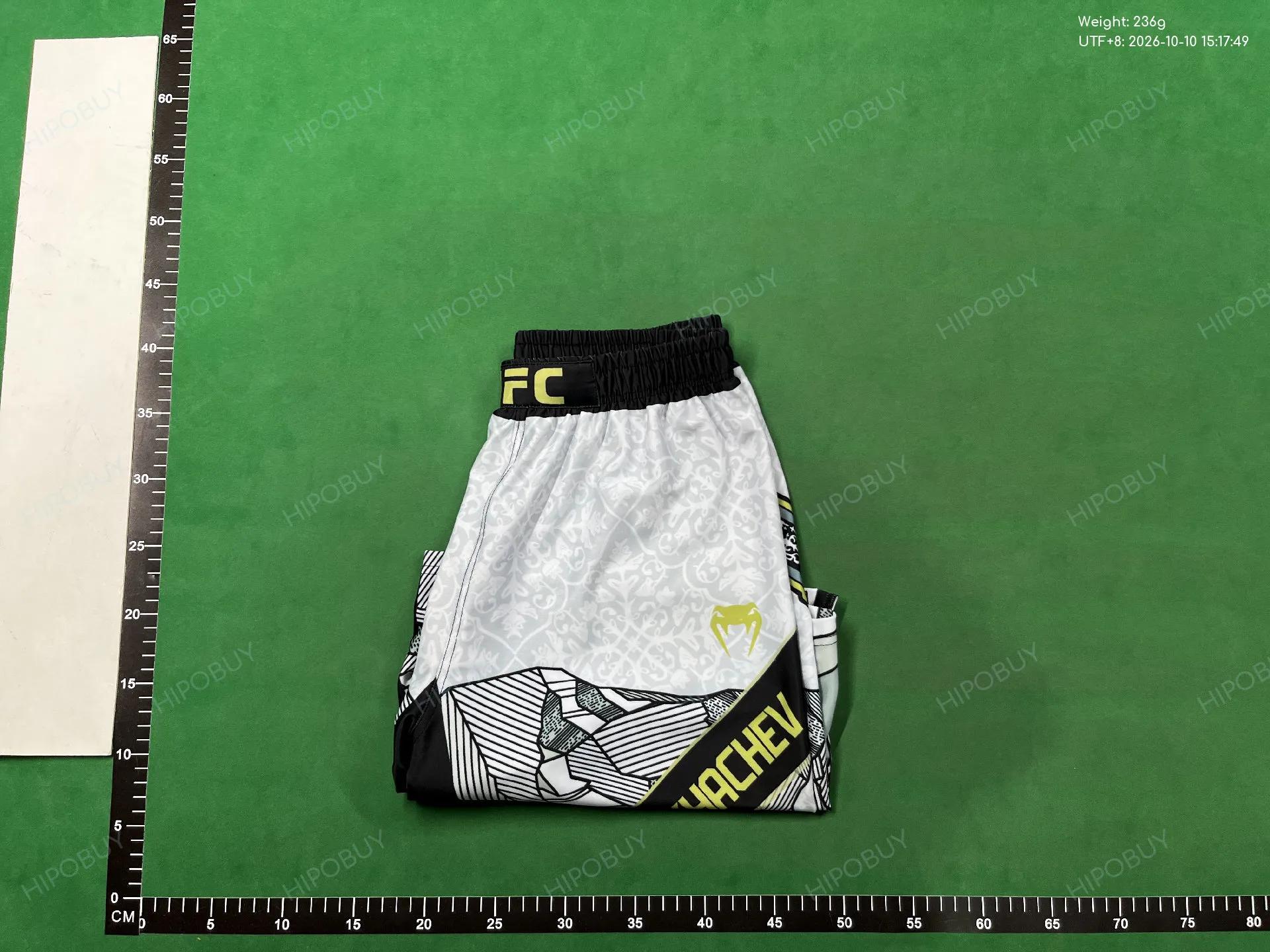 Foto QC 4 de Venum UFC Islam Makhachev Unrivaled Shorts White