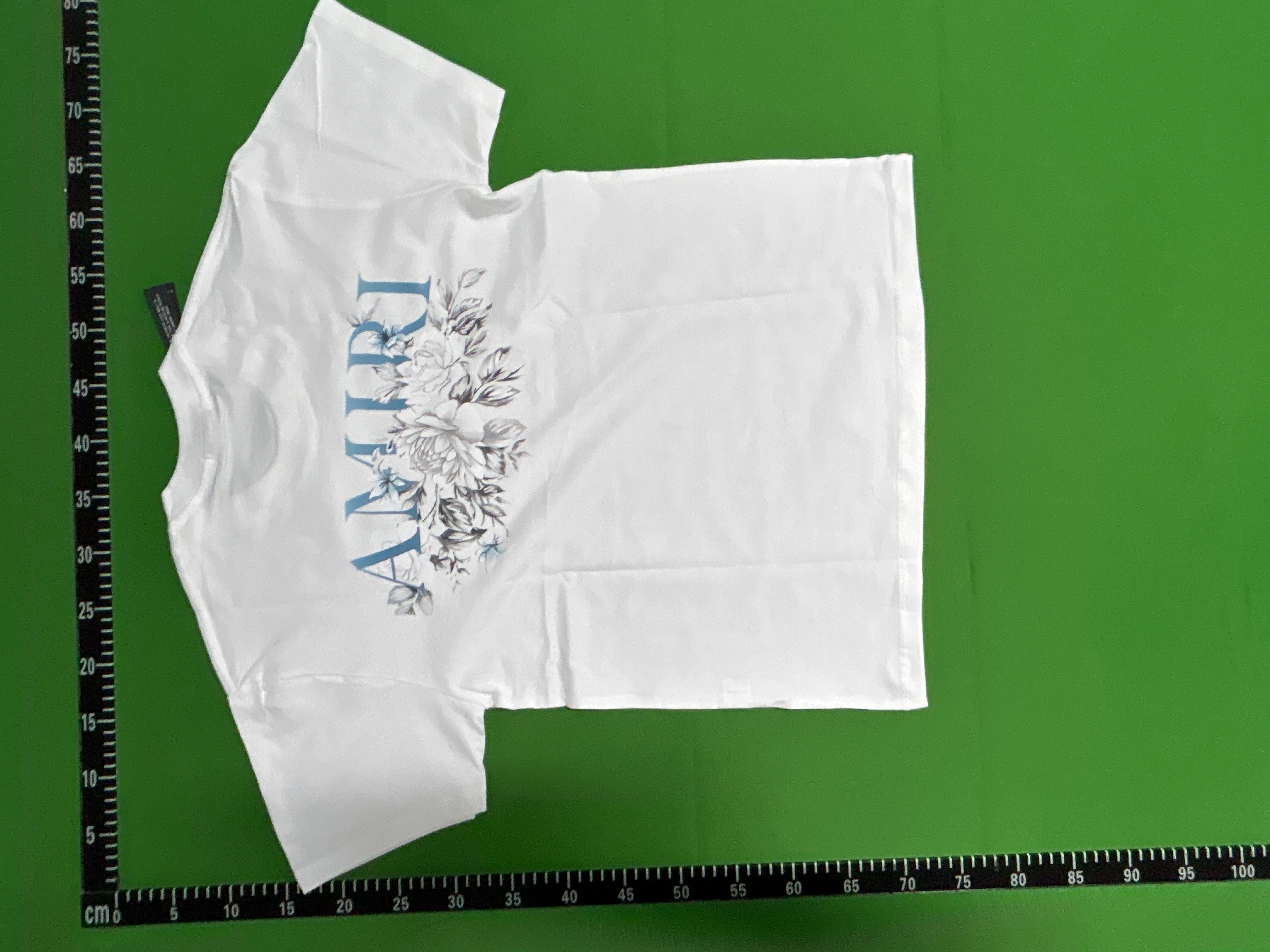 Foto QC 4 de AMIRI Cherub Palm Tree T-shirt Black