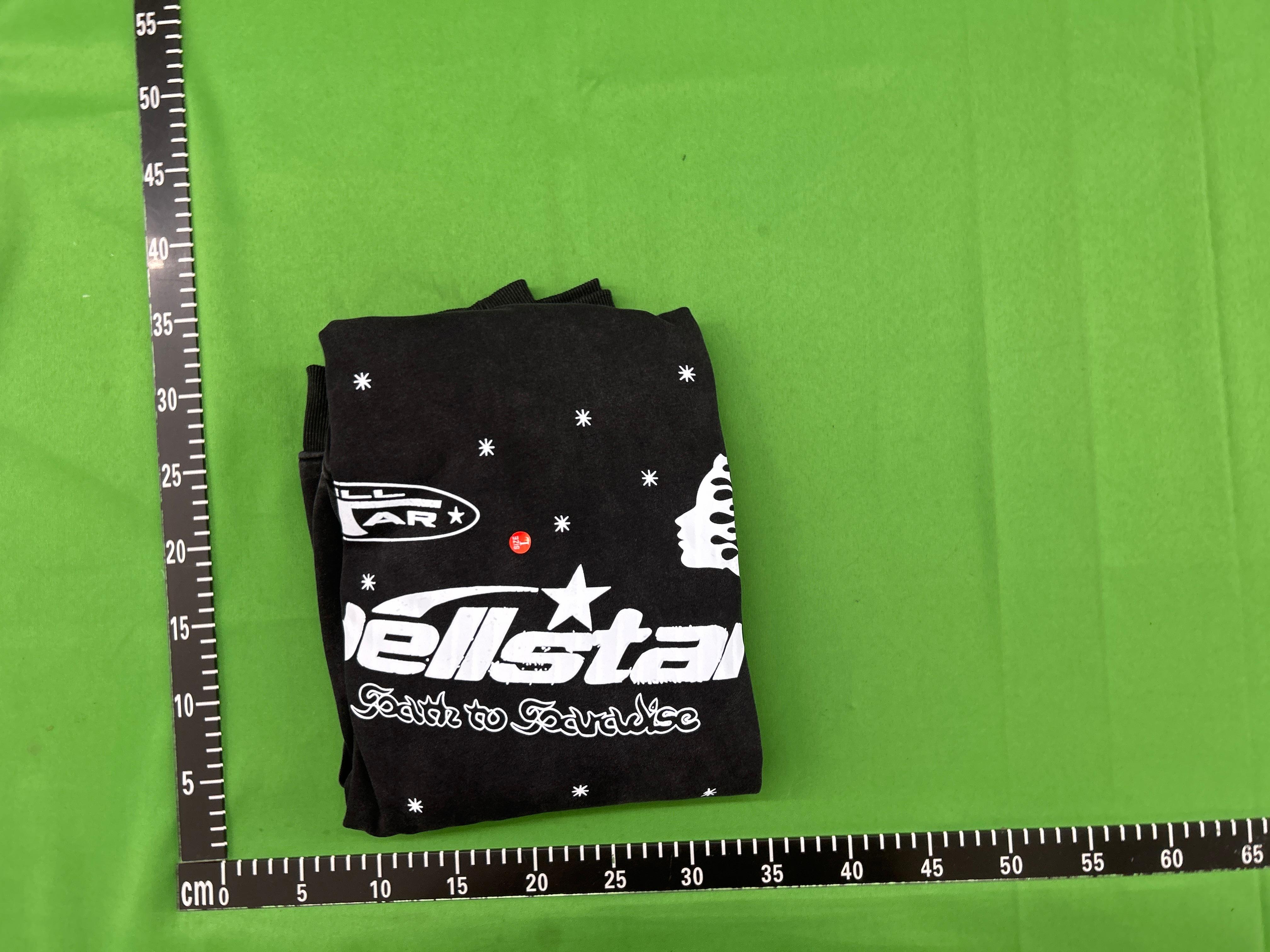 Foto QC 1 de Hellstar Zip Sweater Washed Black
