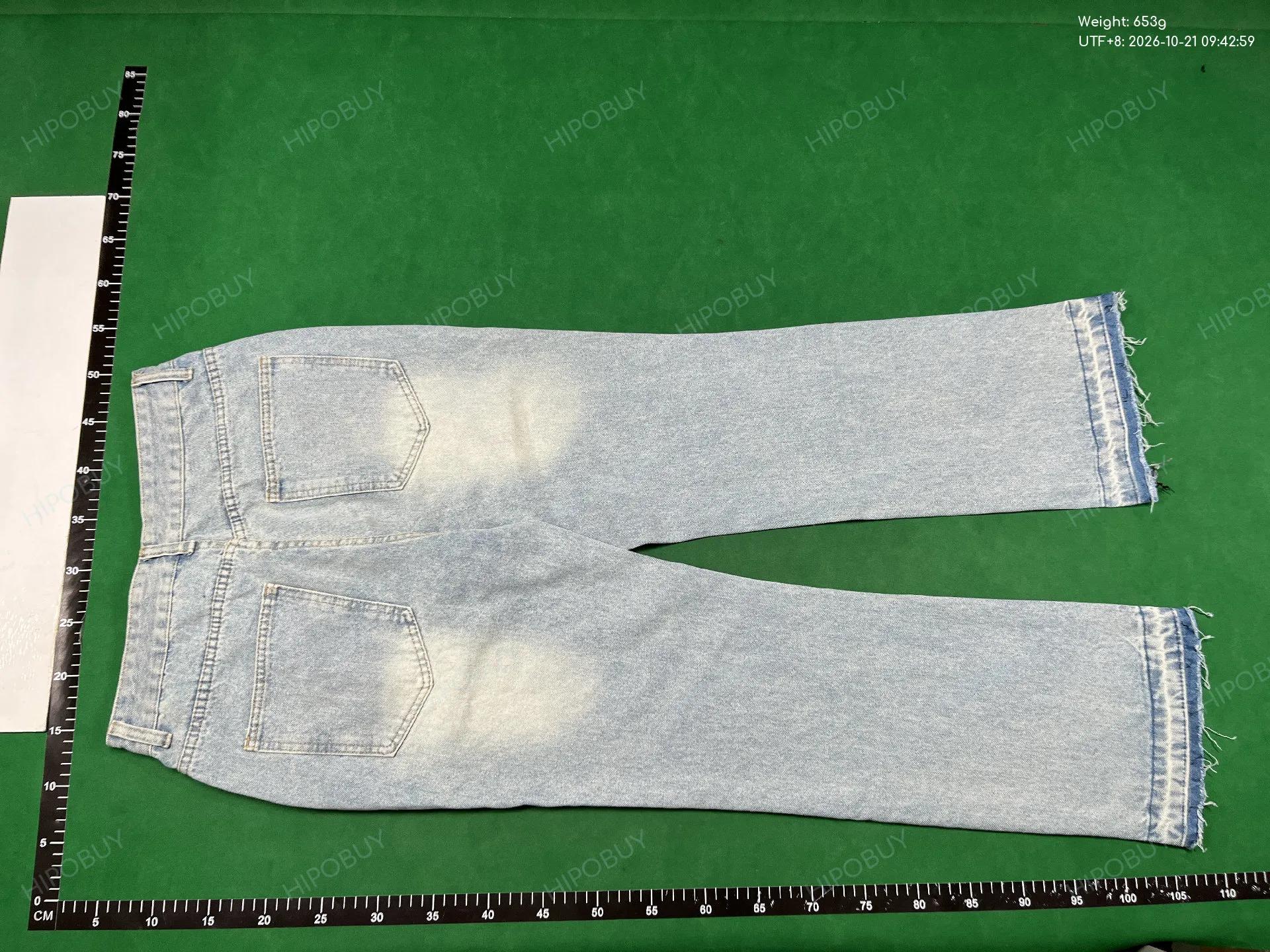 Foto QC 3 de Unbranded Micro Flare Washed Jeans Grey