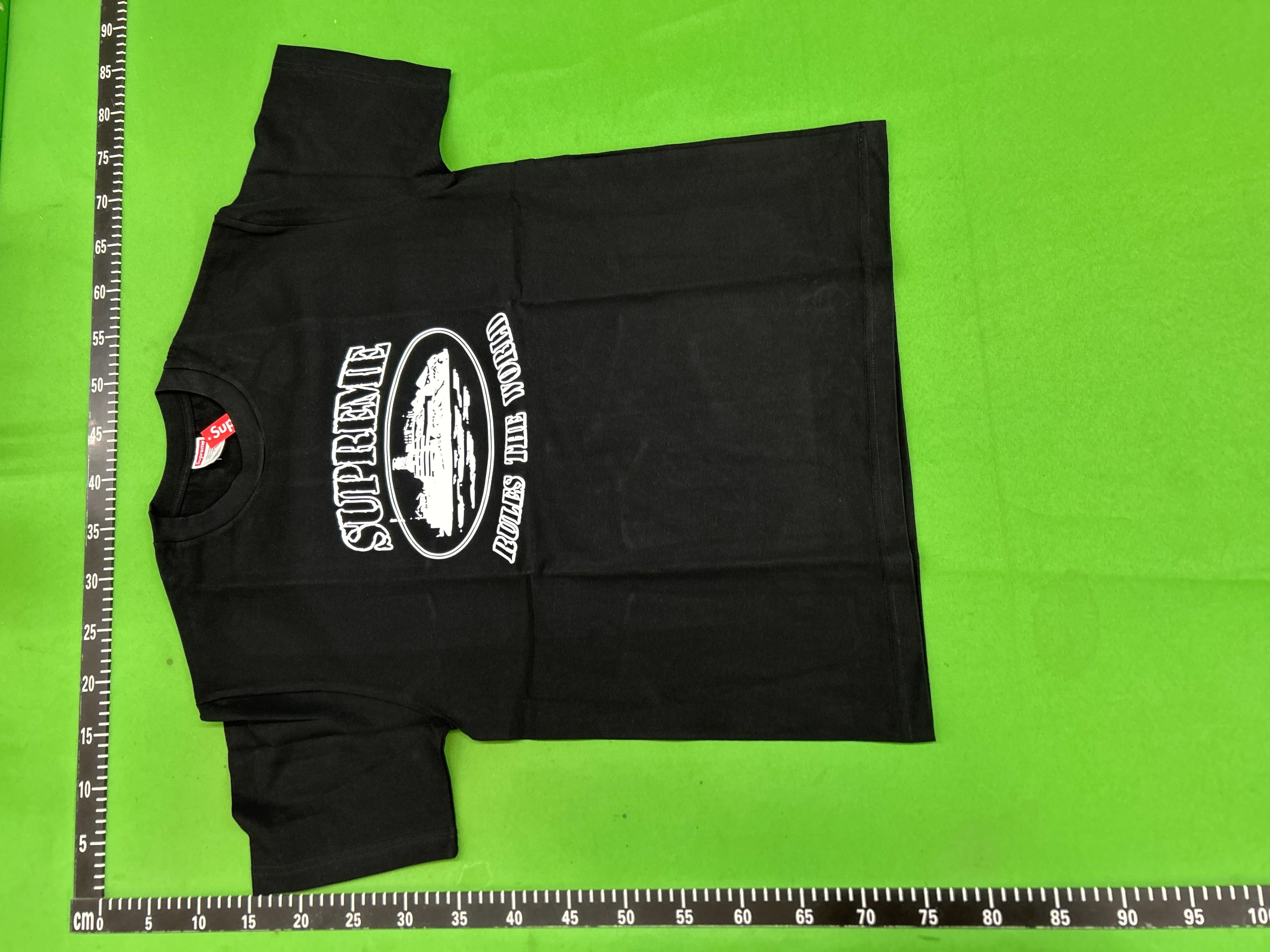Foto QC 7 de Supreme Swarovski Box Logo Tee White