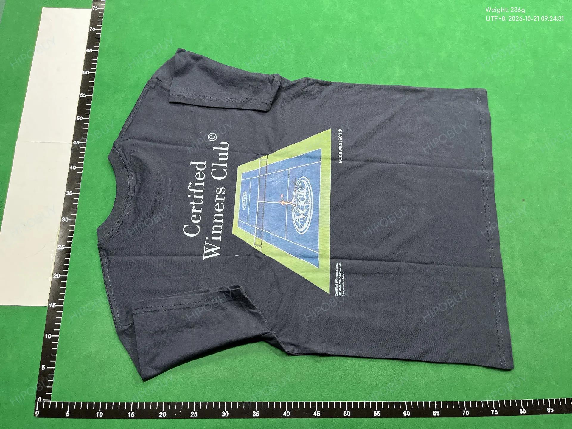Foto QC 3 de Nude Project World Tour T-shirt B.A.Y.A Graphic Black