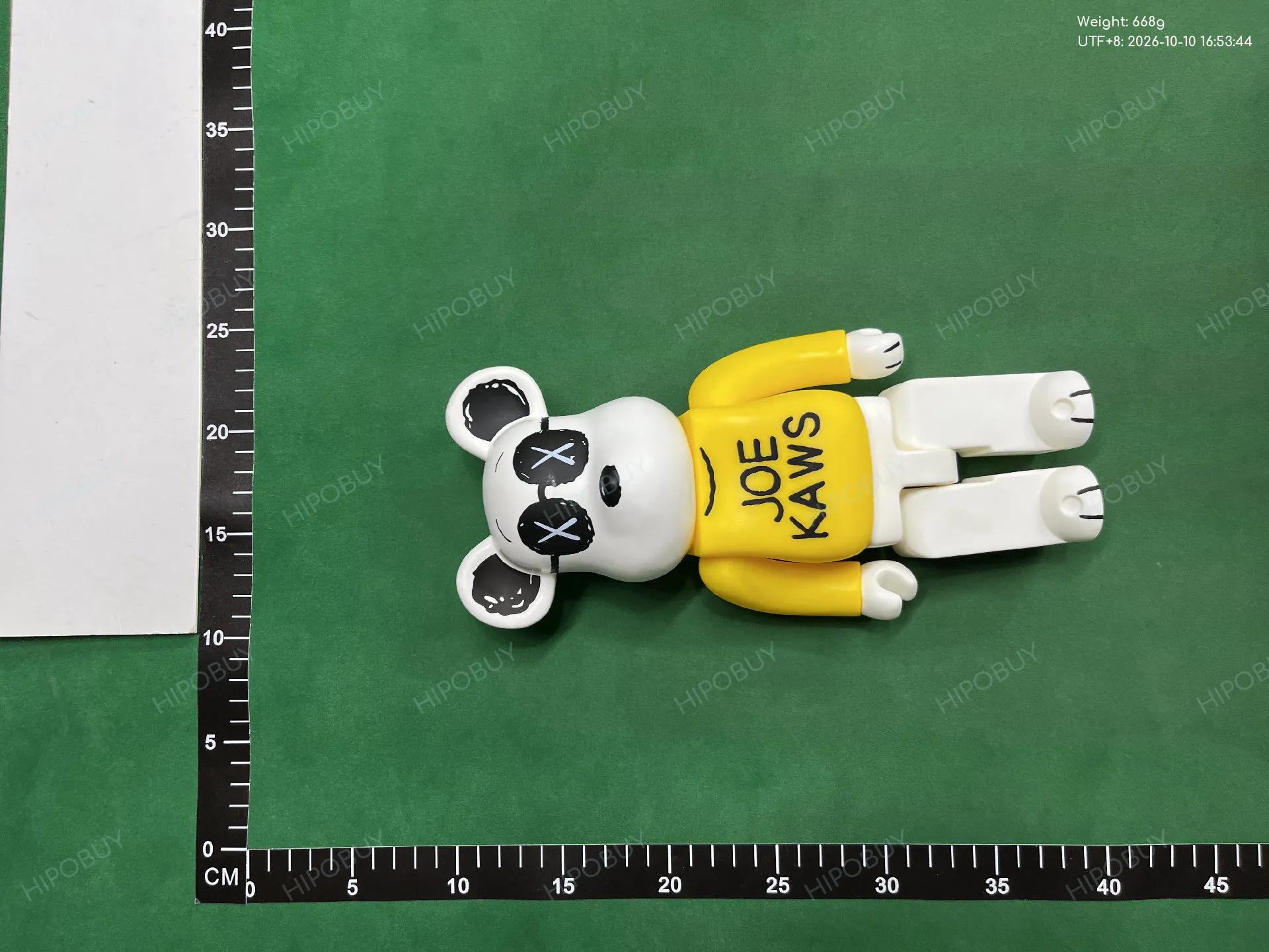 Foto QC 7 de Medicom Toy BE@RBRICK XLARGE Hajime Sorayama Gold Resin Figure