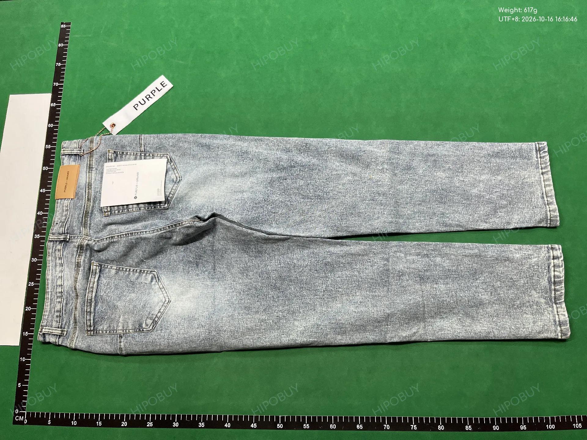 Foto QC 3 de Purple Brand P001 Jeans Distressed Blue