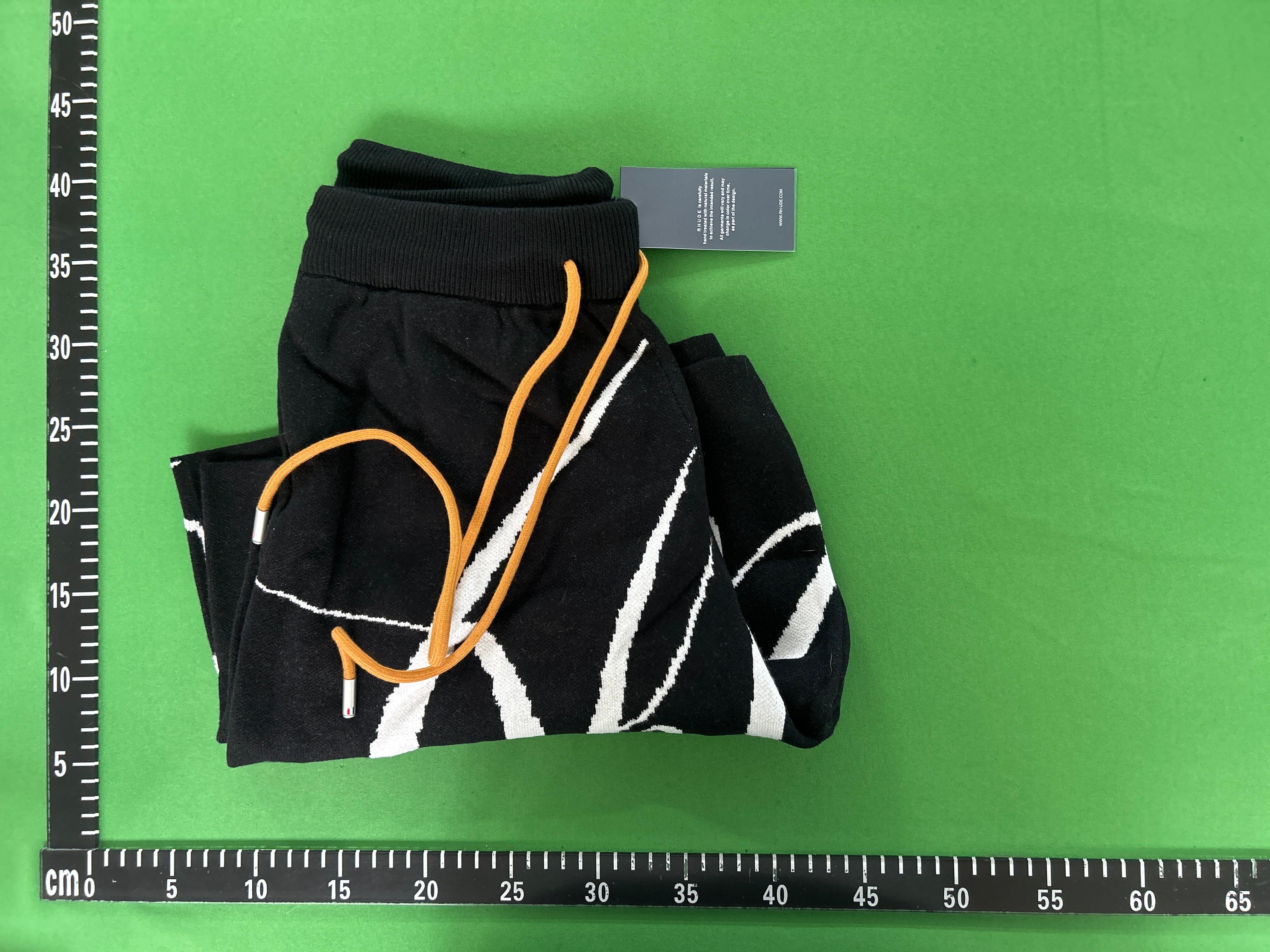 Foto QC 1 de Rhude Sweat Shorts Script Logo Knit Black