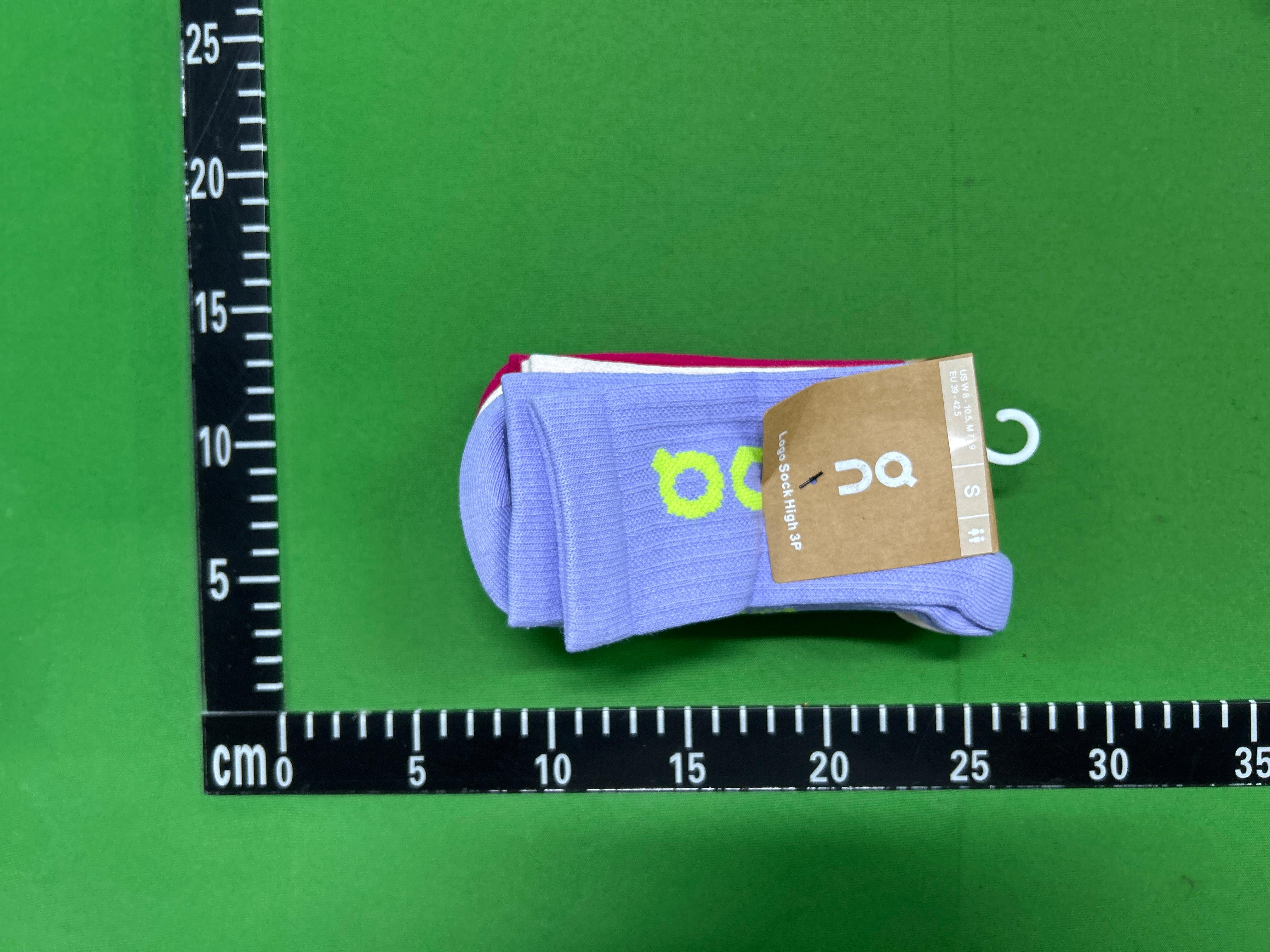 Foto QC 6 de On Logo Sock High Crew Socks 3-Pack Multi-Color