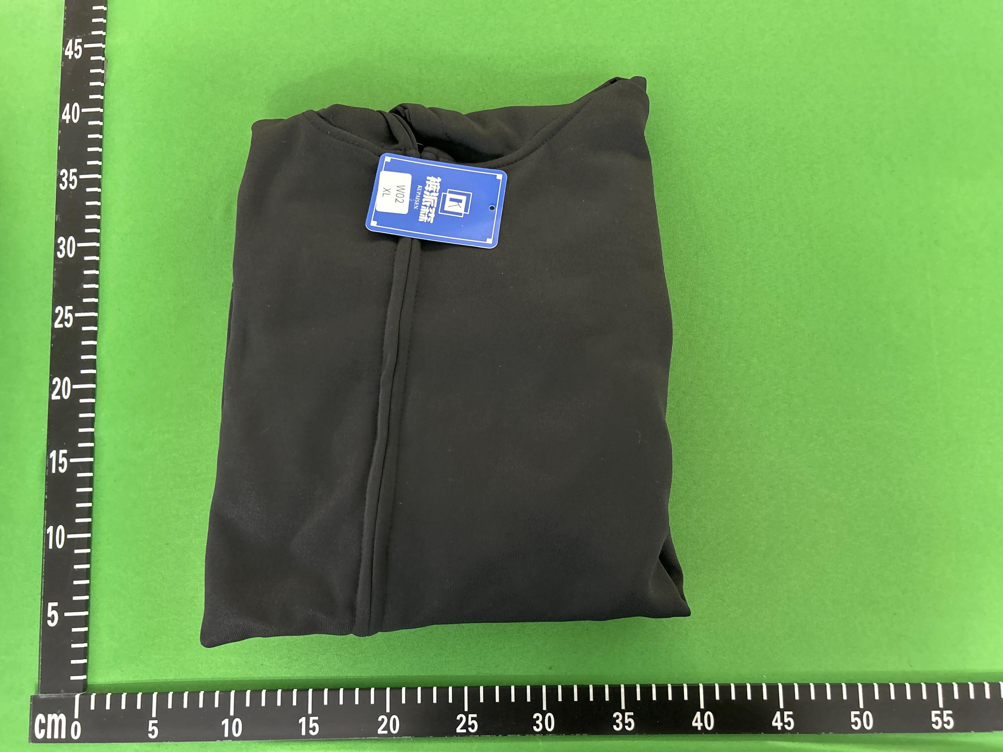 Foto QC 1 de Other Hoodie Jacket Double Zipper Black