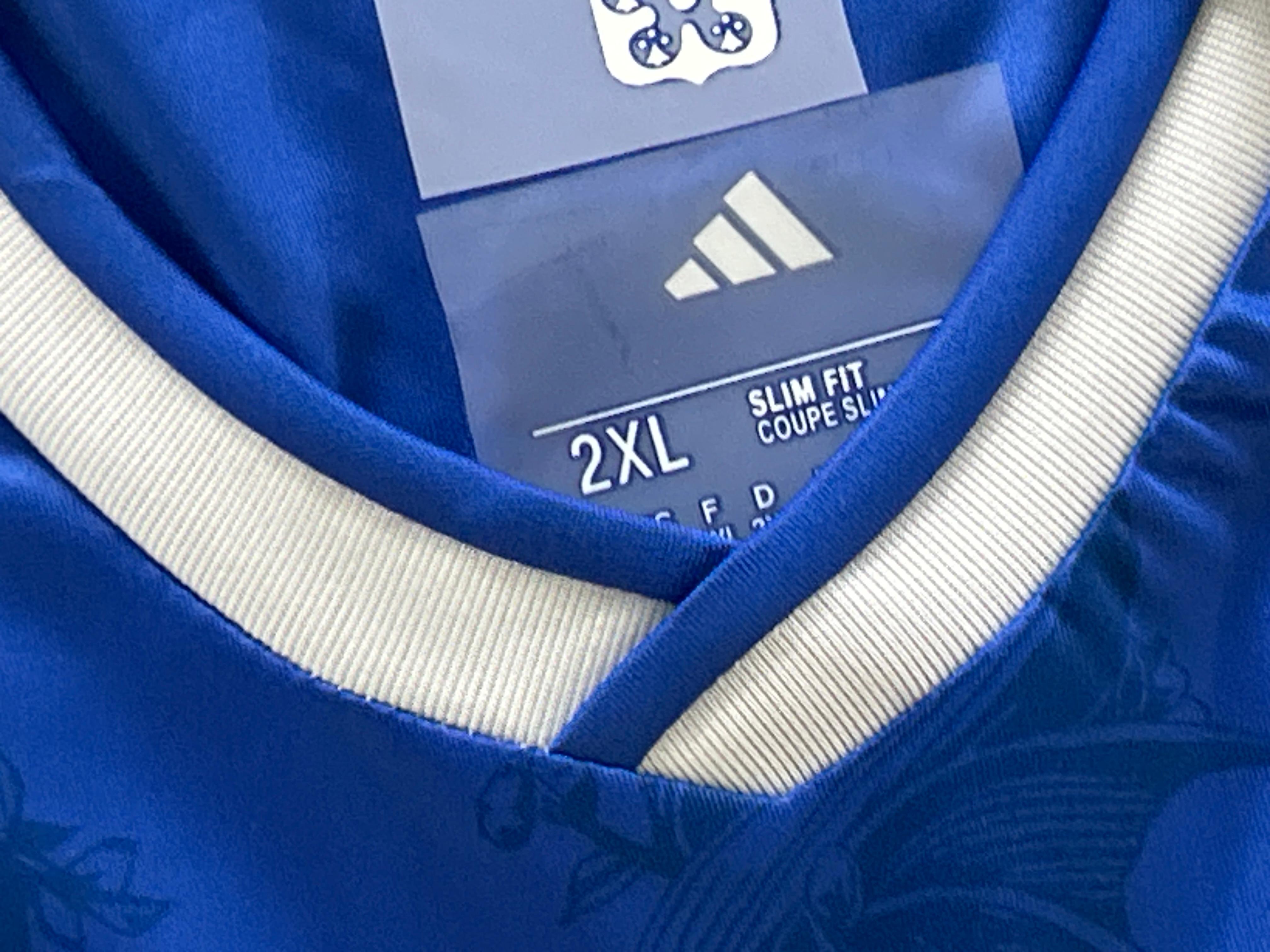 Foto QC 2 de Nike x Brighton & Hove Albion 2026/27 Home Pinstripe Jersey Royal Blue