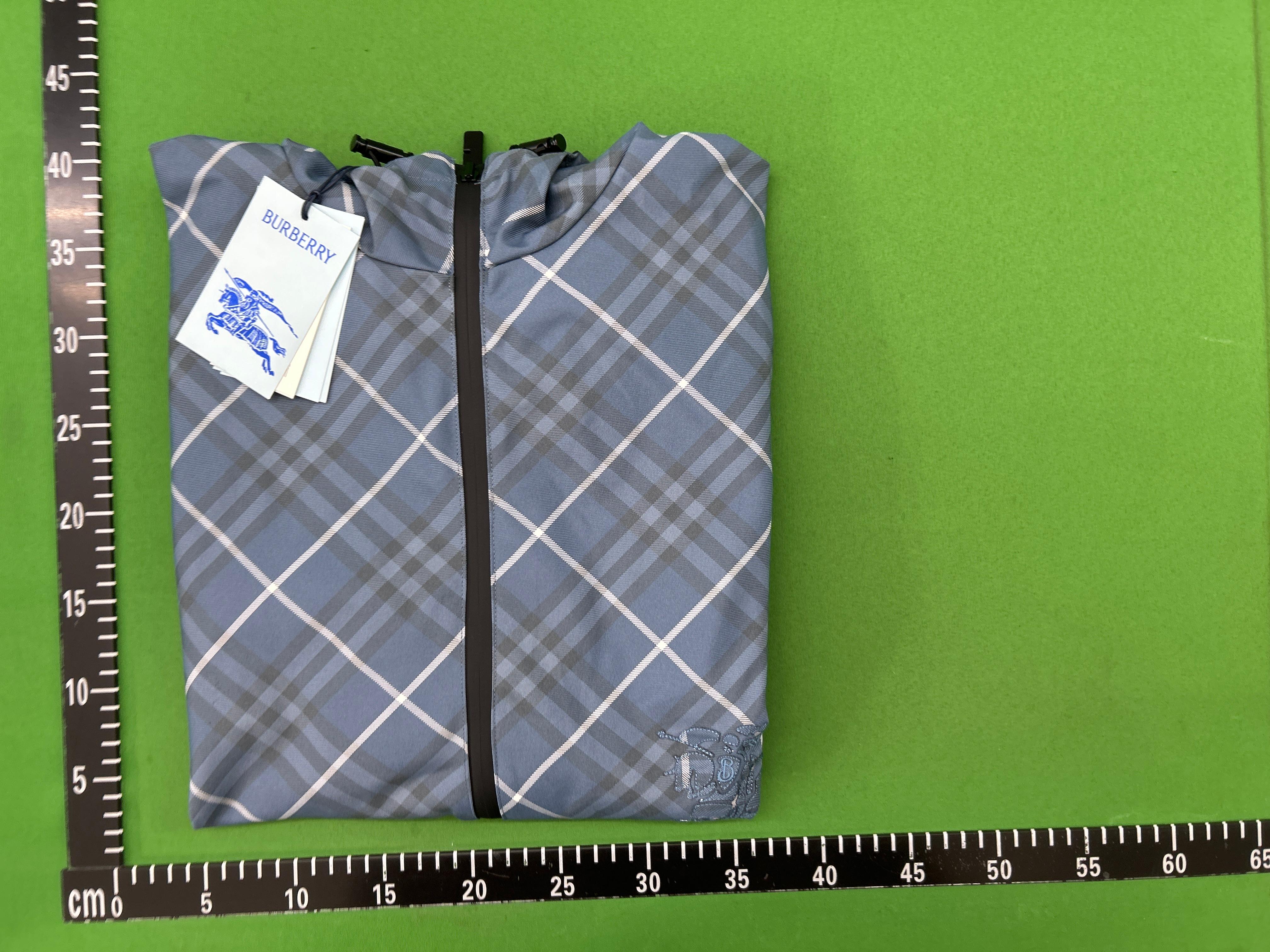 Foto QC 1 de Burberry Hooded Jacket Check Archive Beige