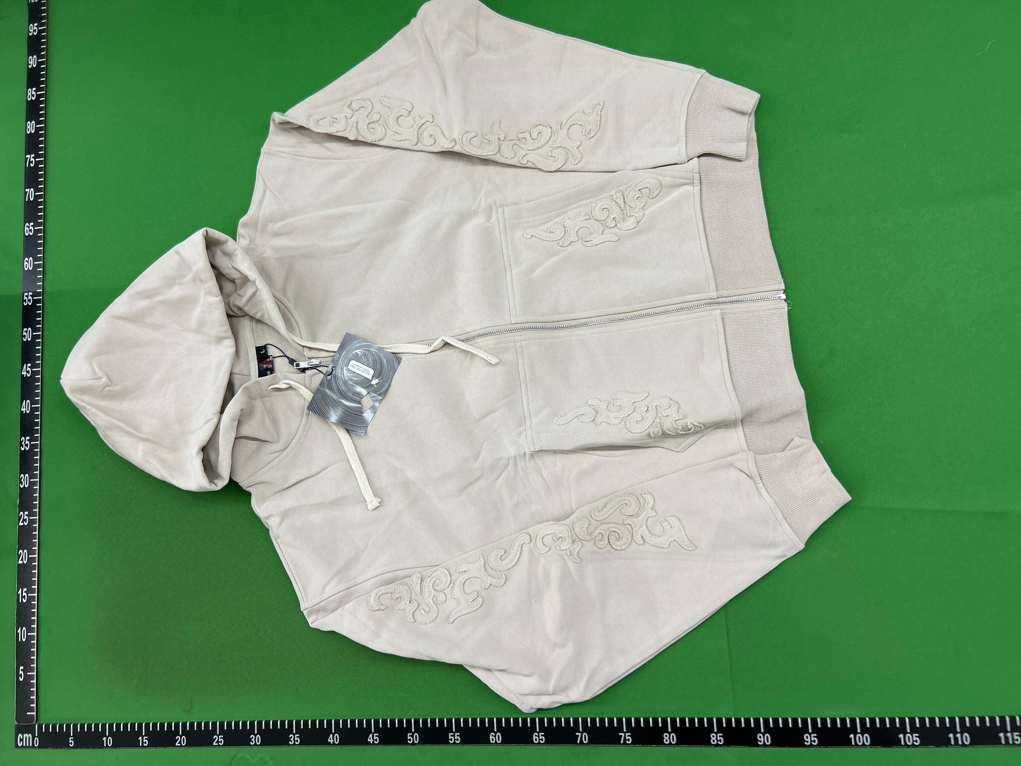 Foto QC 3 de Diesel Western Embroidery Zip-up Hooded Jacket Cream