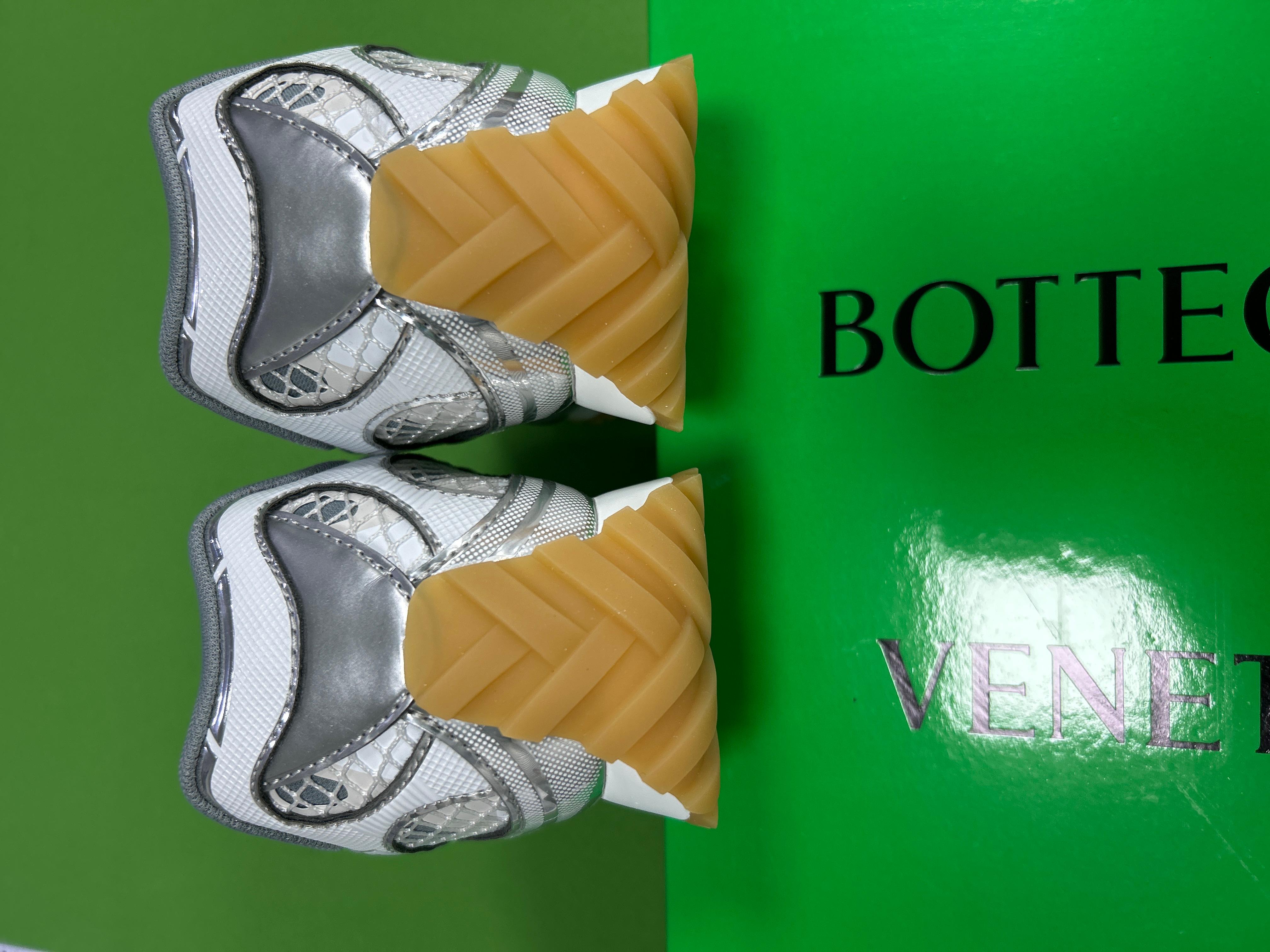 Foto QC 5 de Bottega Veneta Orbit Sneaker Blue Bell Barolo 741357 V2X40 4766