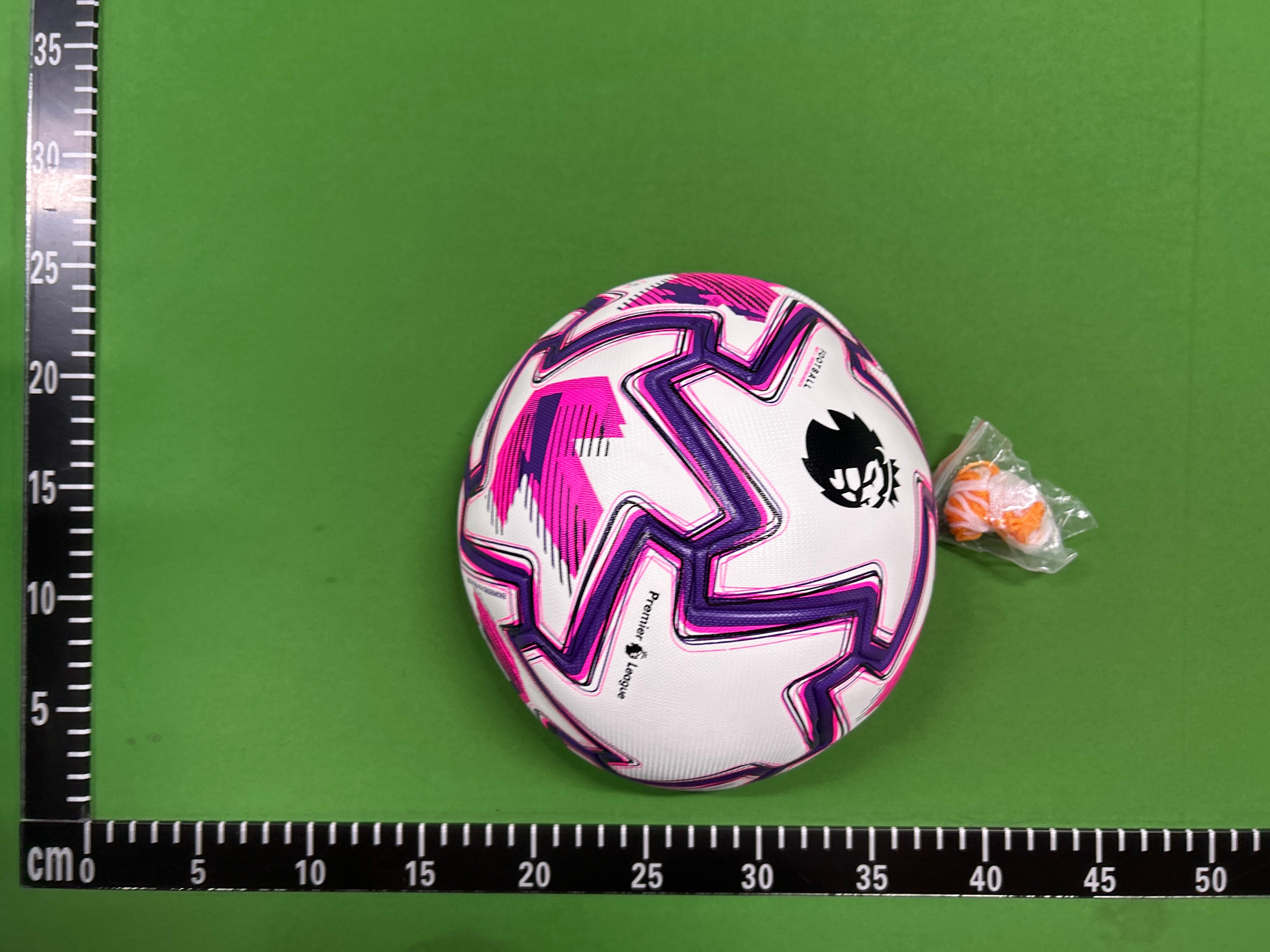 Foto QC 6 de Nike x Premier League Flight Football Size 5 White/Total Orange/Black
