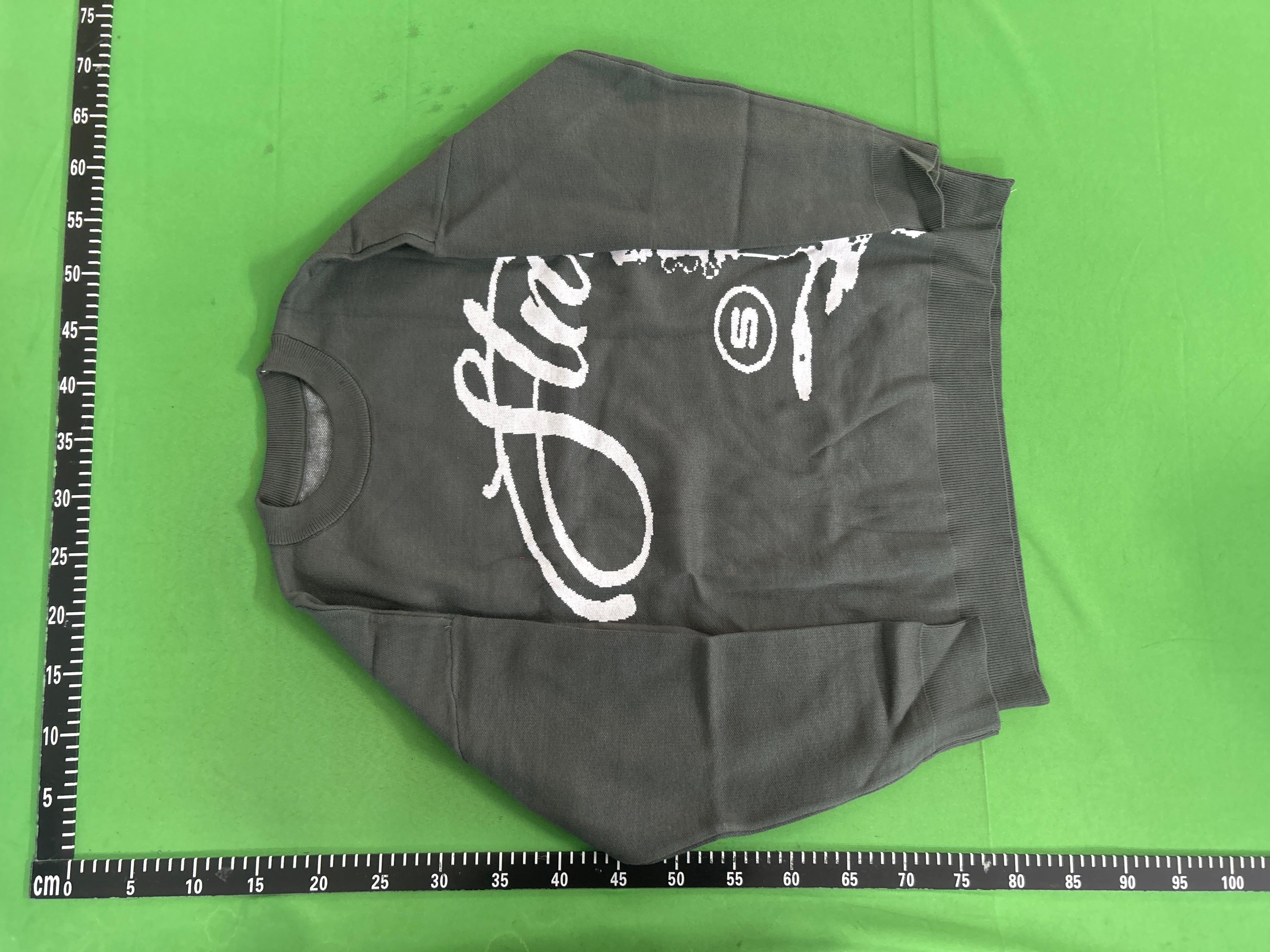 Foto QC 3 de Stussy Graphic Crewneck Sweater Black