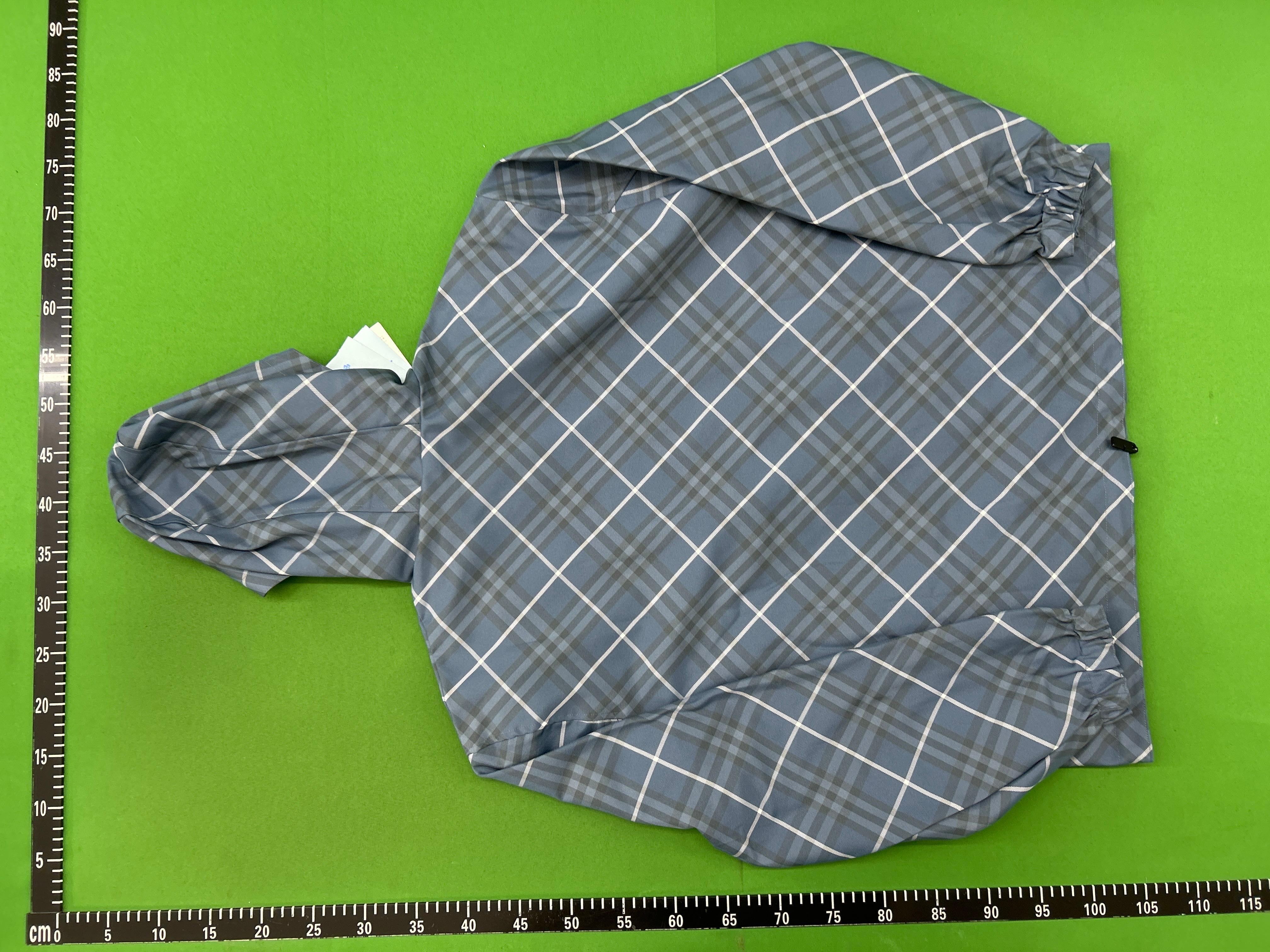 Foto QC 3 de Burberry Hooded Jacket Check Archive Beige