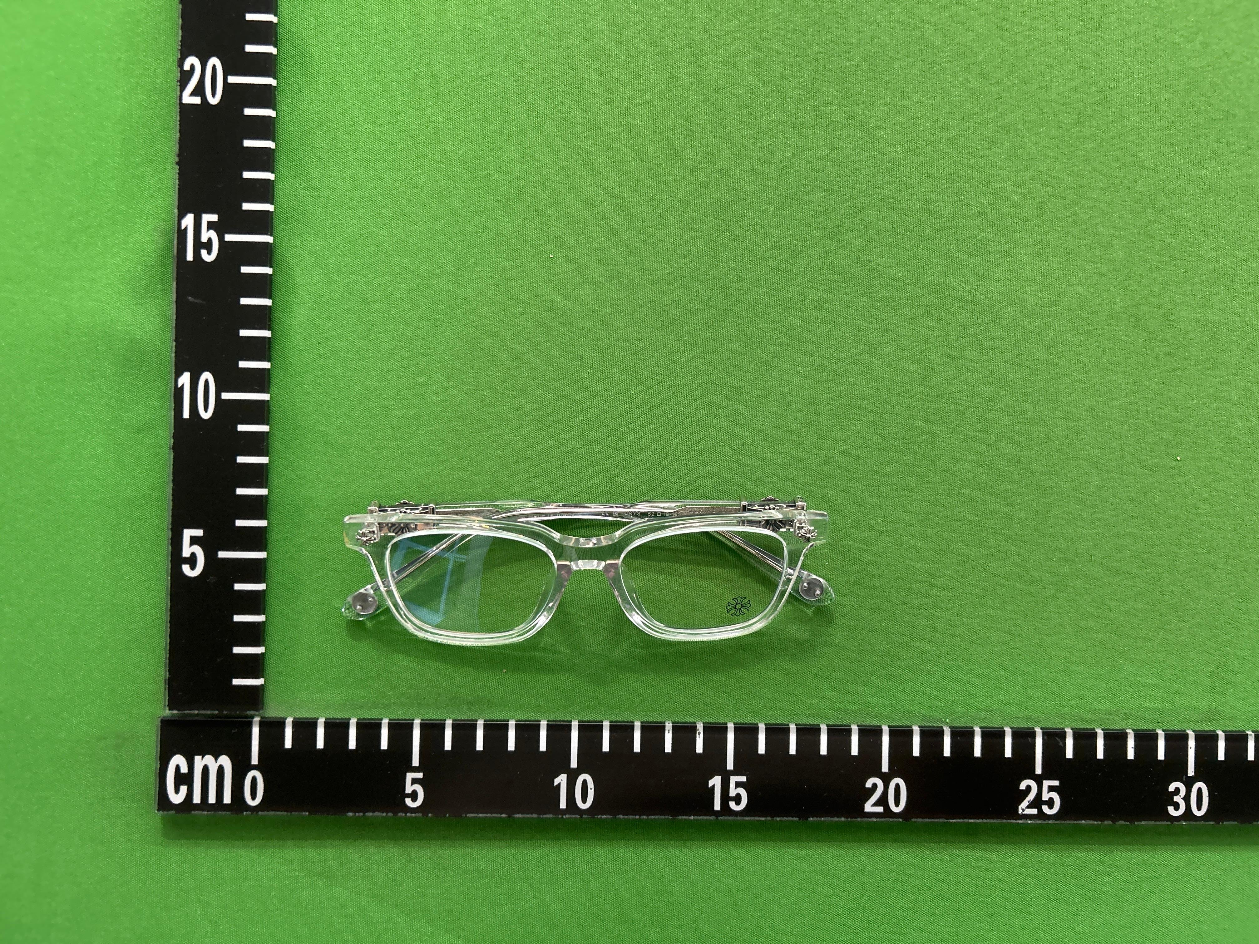 Foto QC 2 de Chrome Hearts Square-Frame COX UCKER Acetate Sunglasses Matte Black Black (COX UCKER)