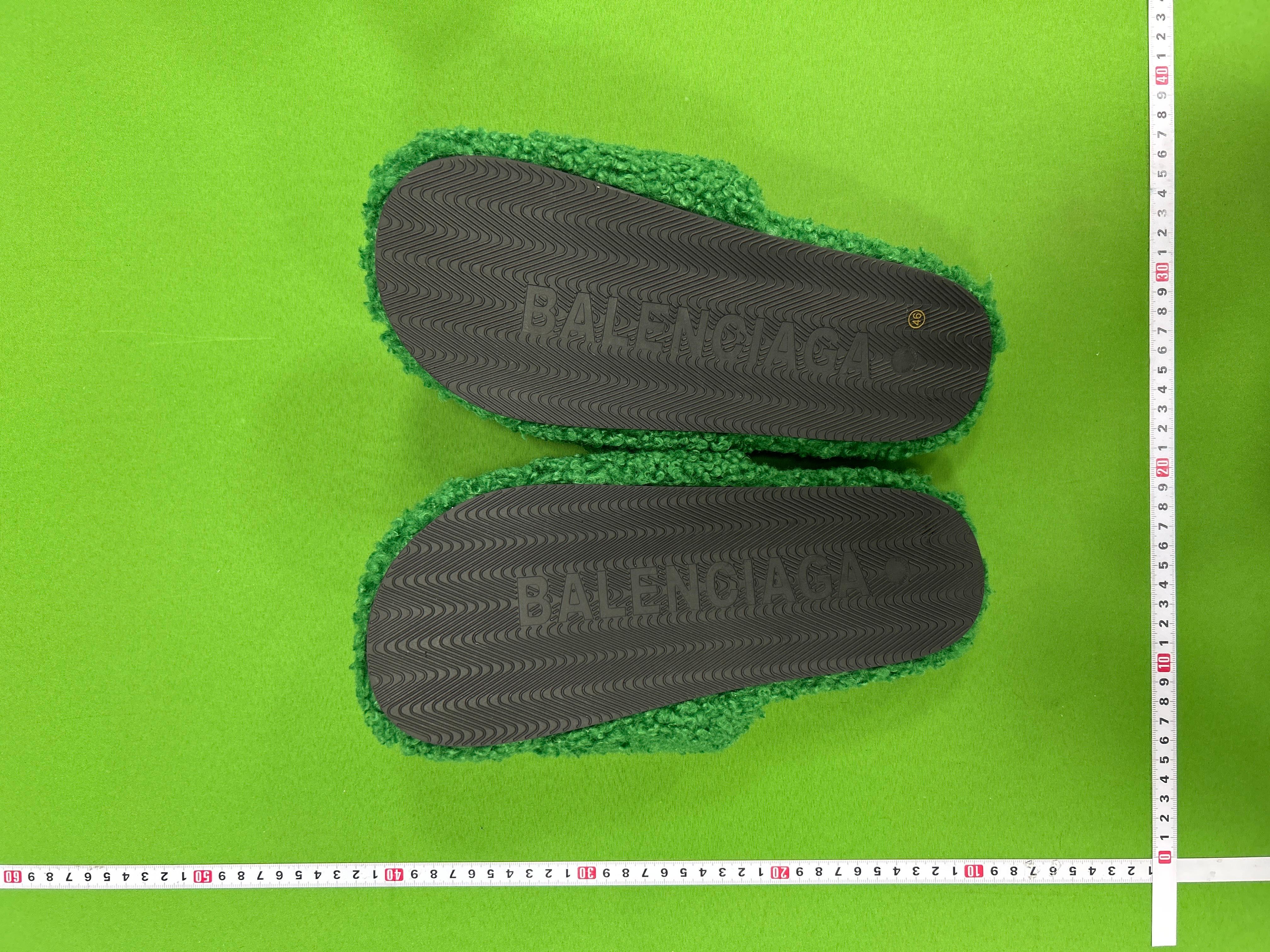 Foto QC 6 de Balenciaga Furry Slide Faux Shearling Political Campaign Sweet Pink 654261-W2DO1-5596