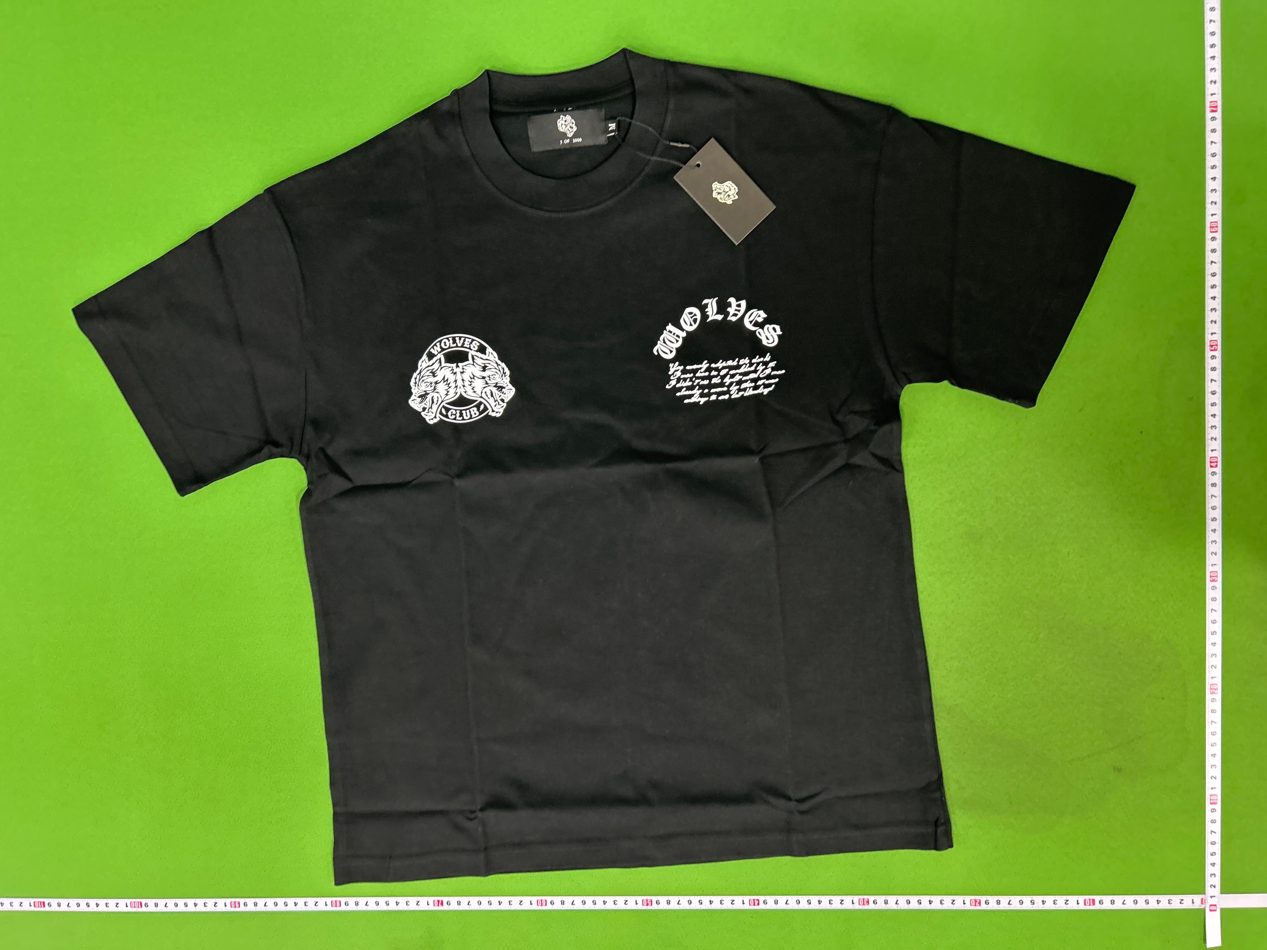 Foto QC 3 de Darc Sport Dragon Ball Z Wolves Forever T-shirt Goku Print Black