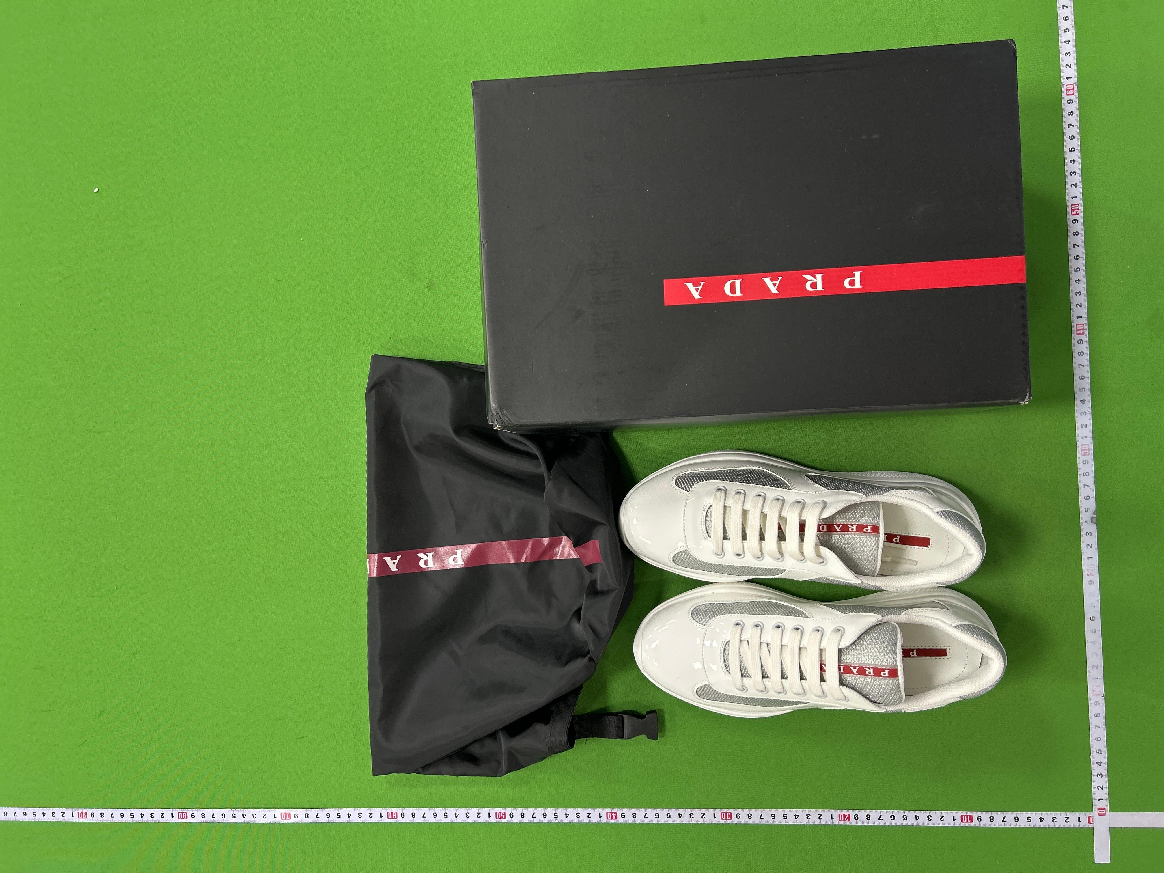 Foto QC 1 de Prada America's Cup Low Khaki Silver