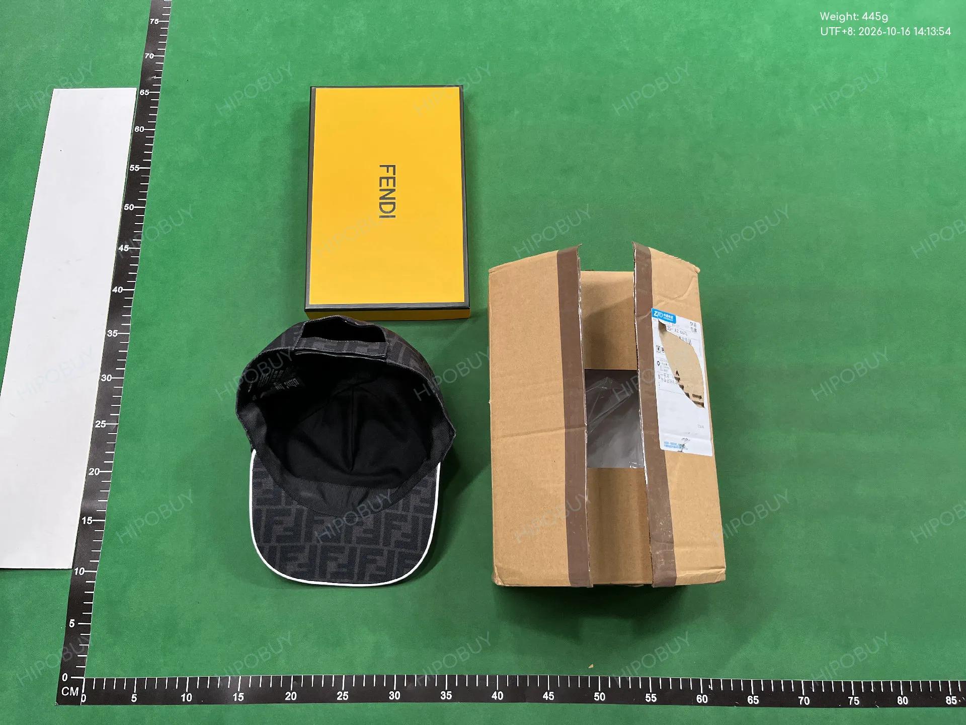 Foto QC 3 de Gucci GG Canvas Baseball Cap Blue