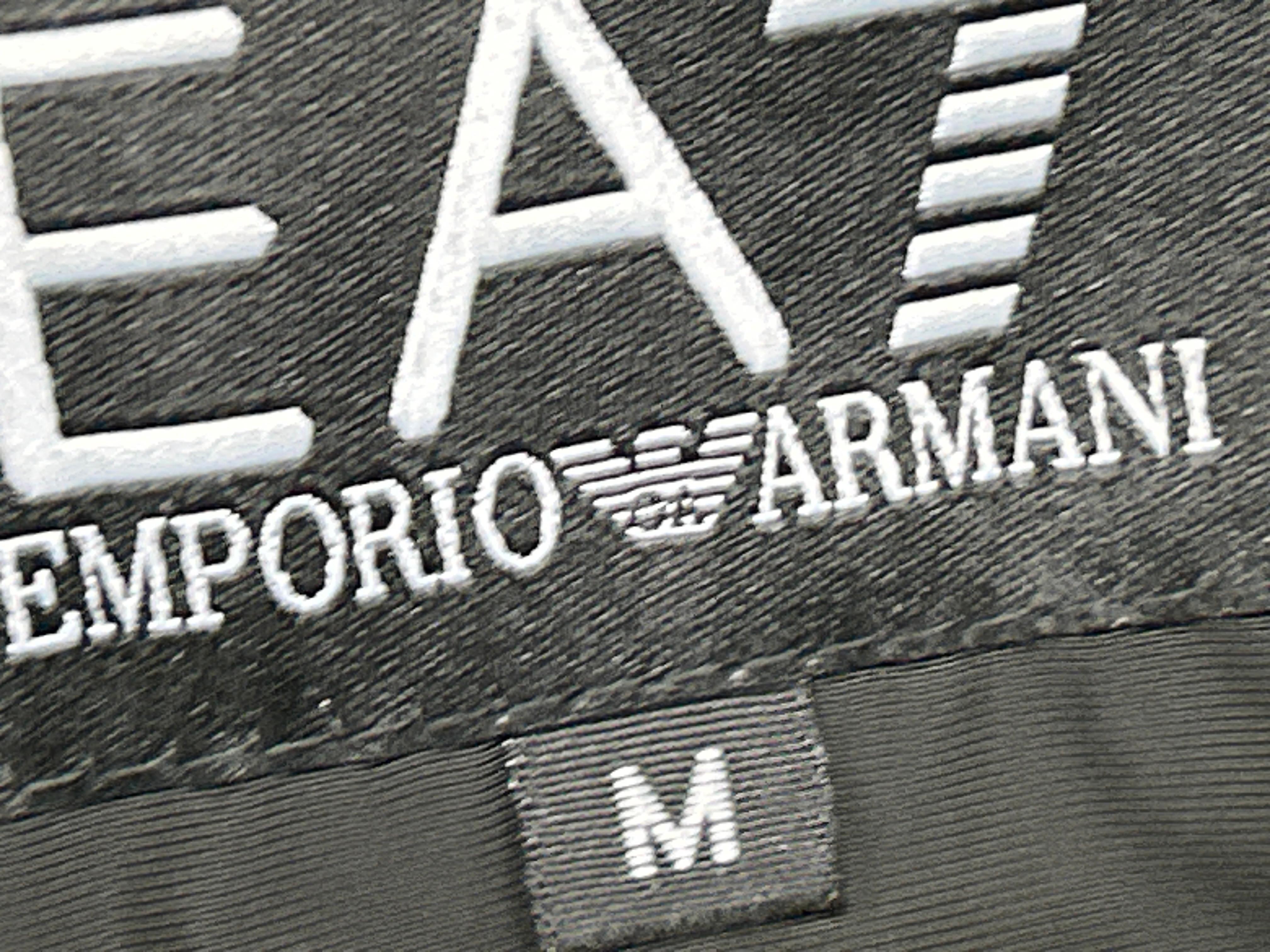 Foto QC 1 de EA7 Emporio Armani Core Identity Bomber Jacket Stripe Trim Black