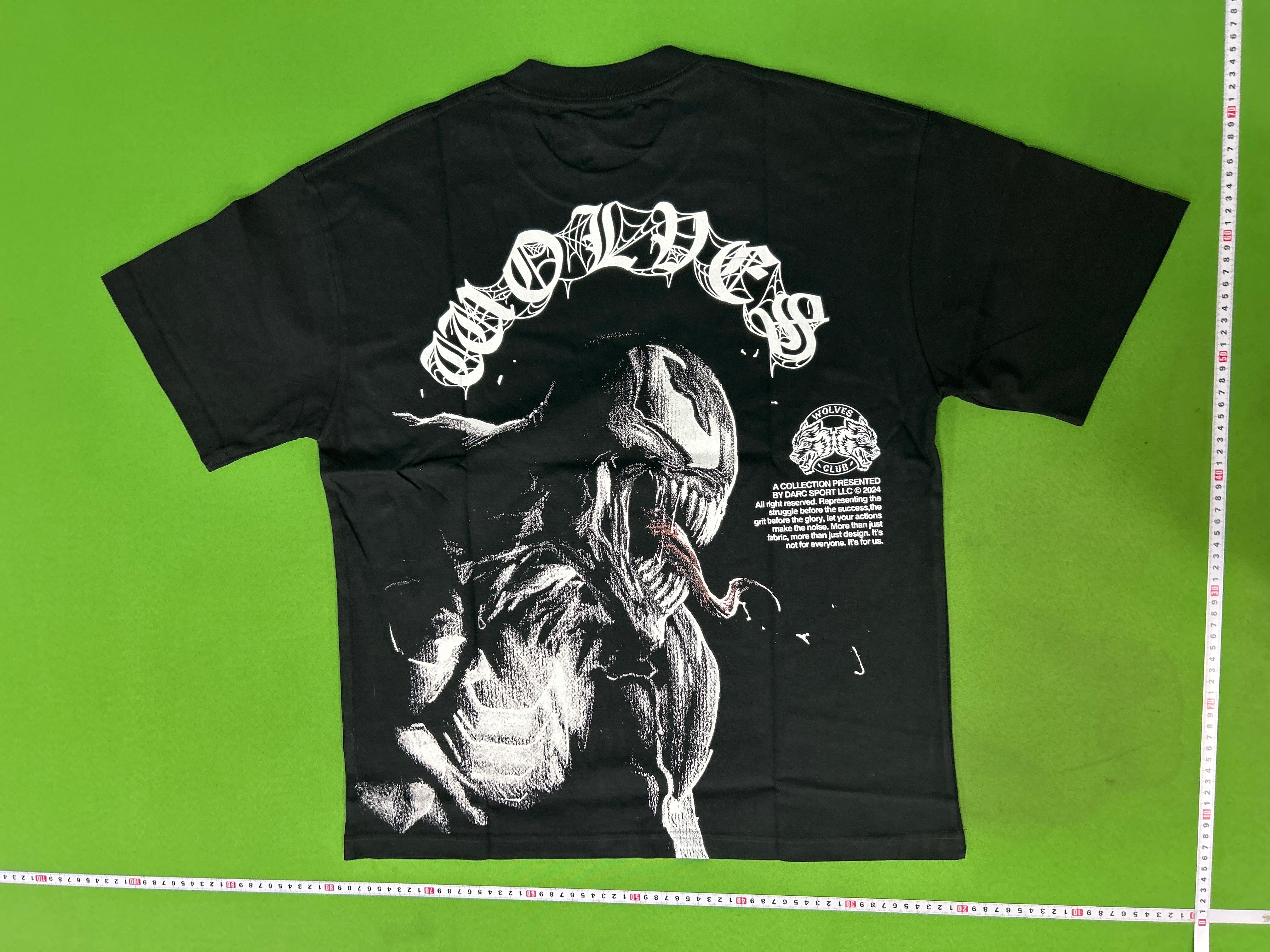 Foto QC 8 de Darc Sport Dragon Ball Z Wolves Forever T-shirt Goku Print Black