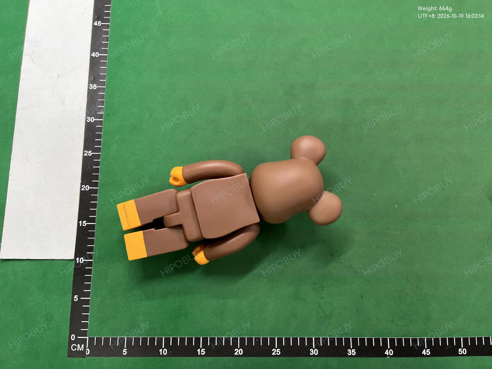 Foto QC 5 de Medicom Toy BE@RBRICK XLARGE Hajime Sorayama Gold Resin Figure
