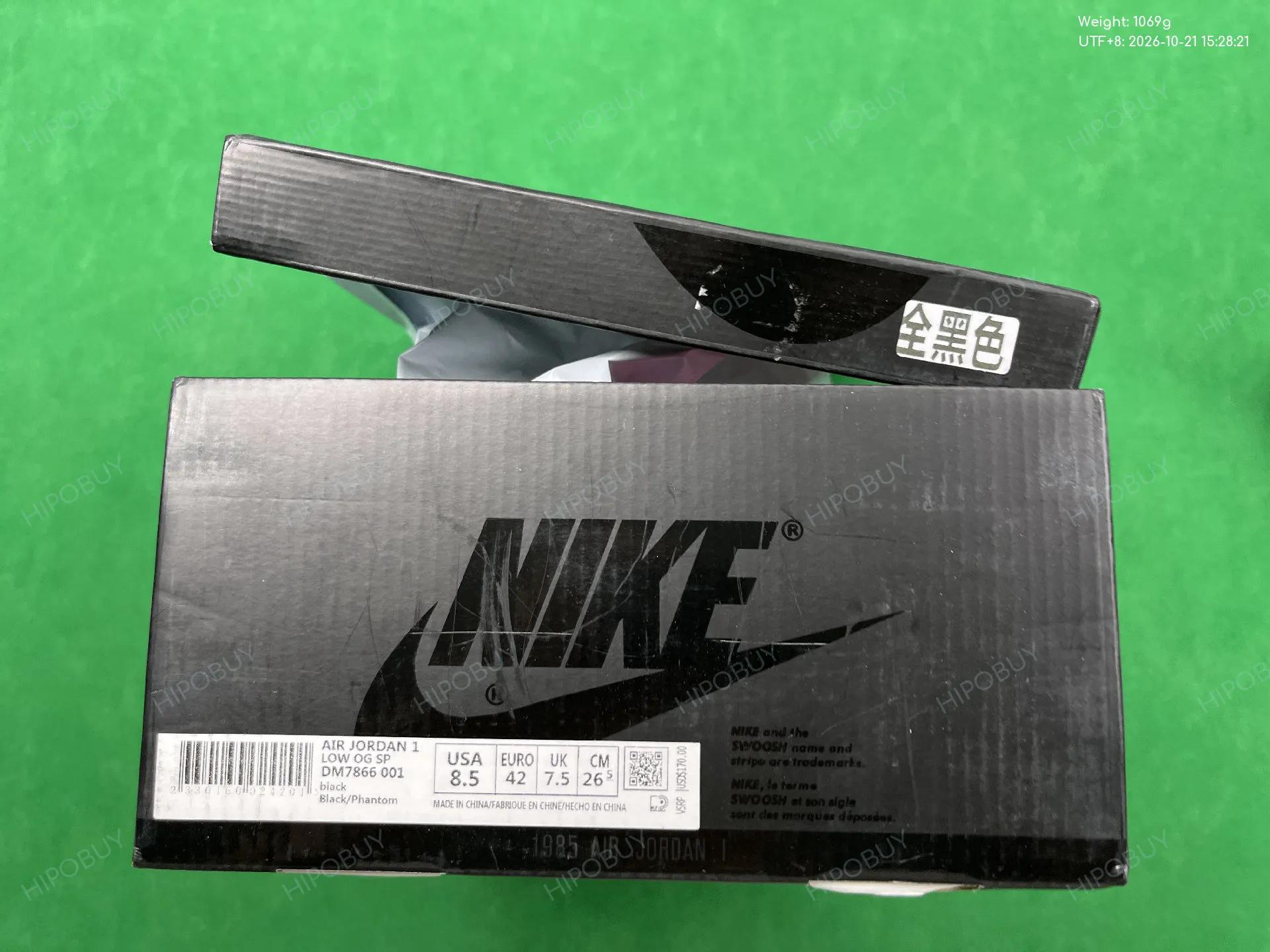 Foto QC 2 de Jordan 1 Retro Low Panda DC0774-101