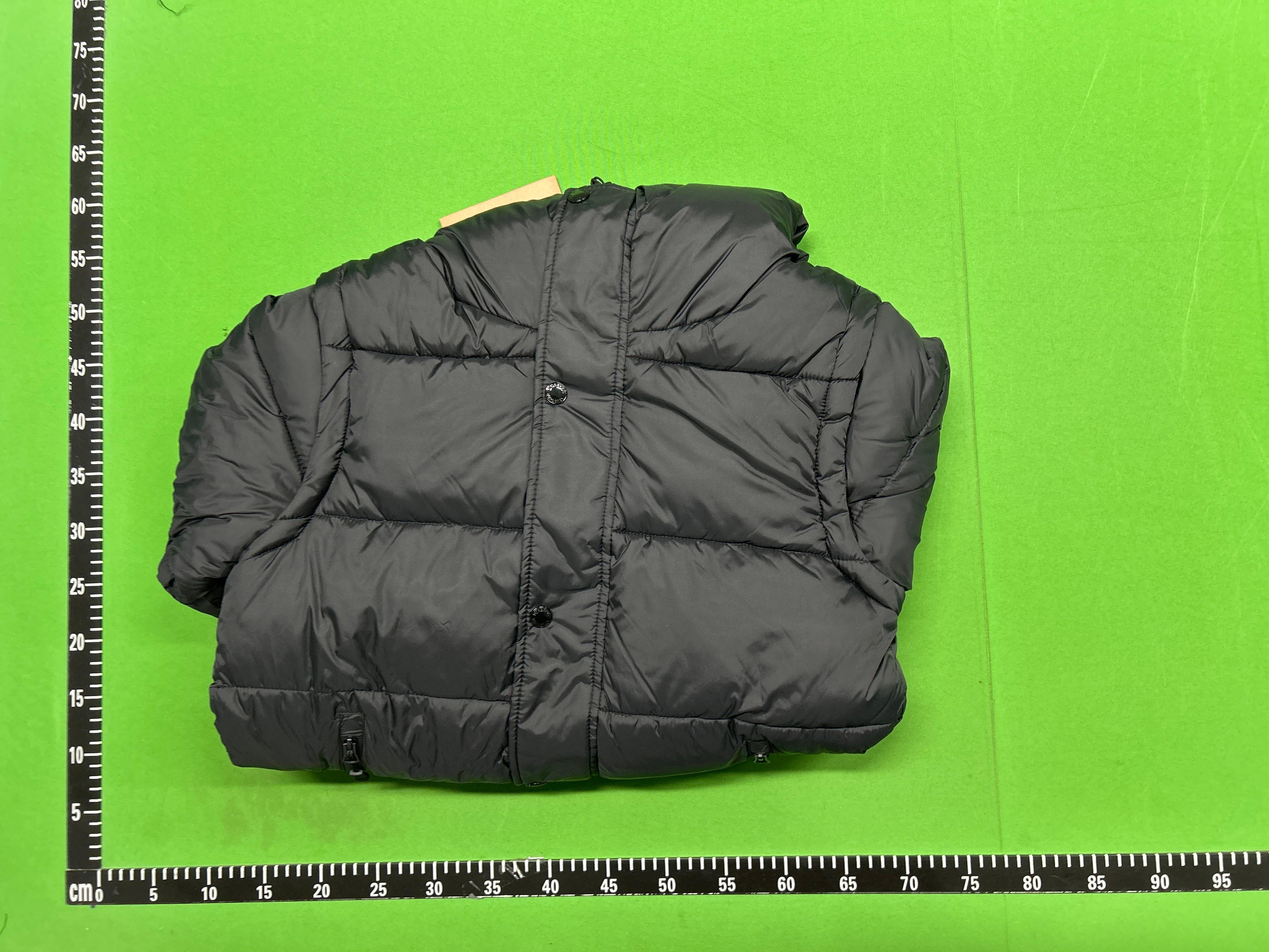 Foto QC 8 de Burberry Puffer Jacket Detachable Sleeve Hooded Black