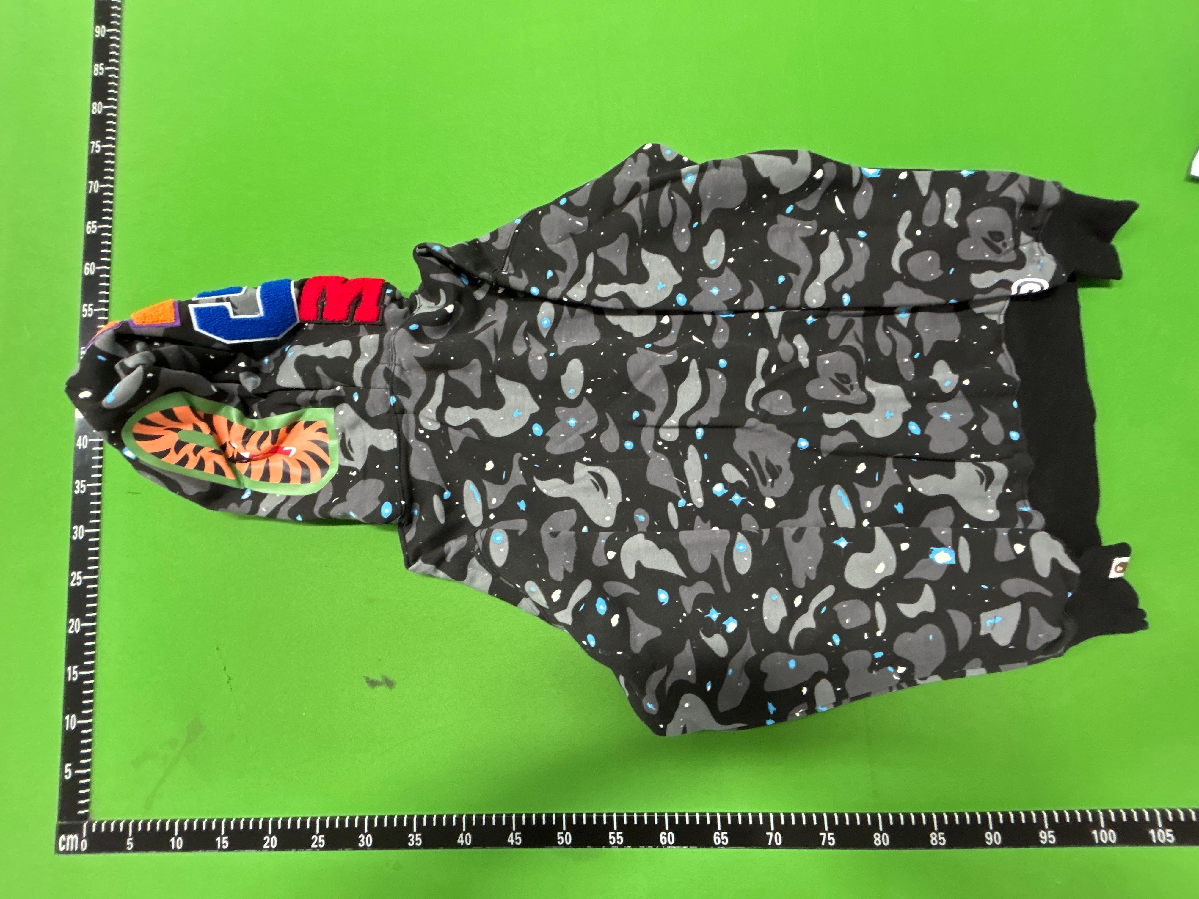 Foto QC 8 de A Bathing Ape Shark Full Zip Hoodie Blue Camo