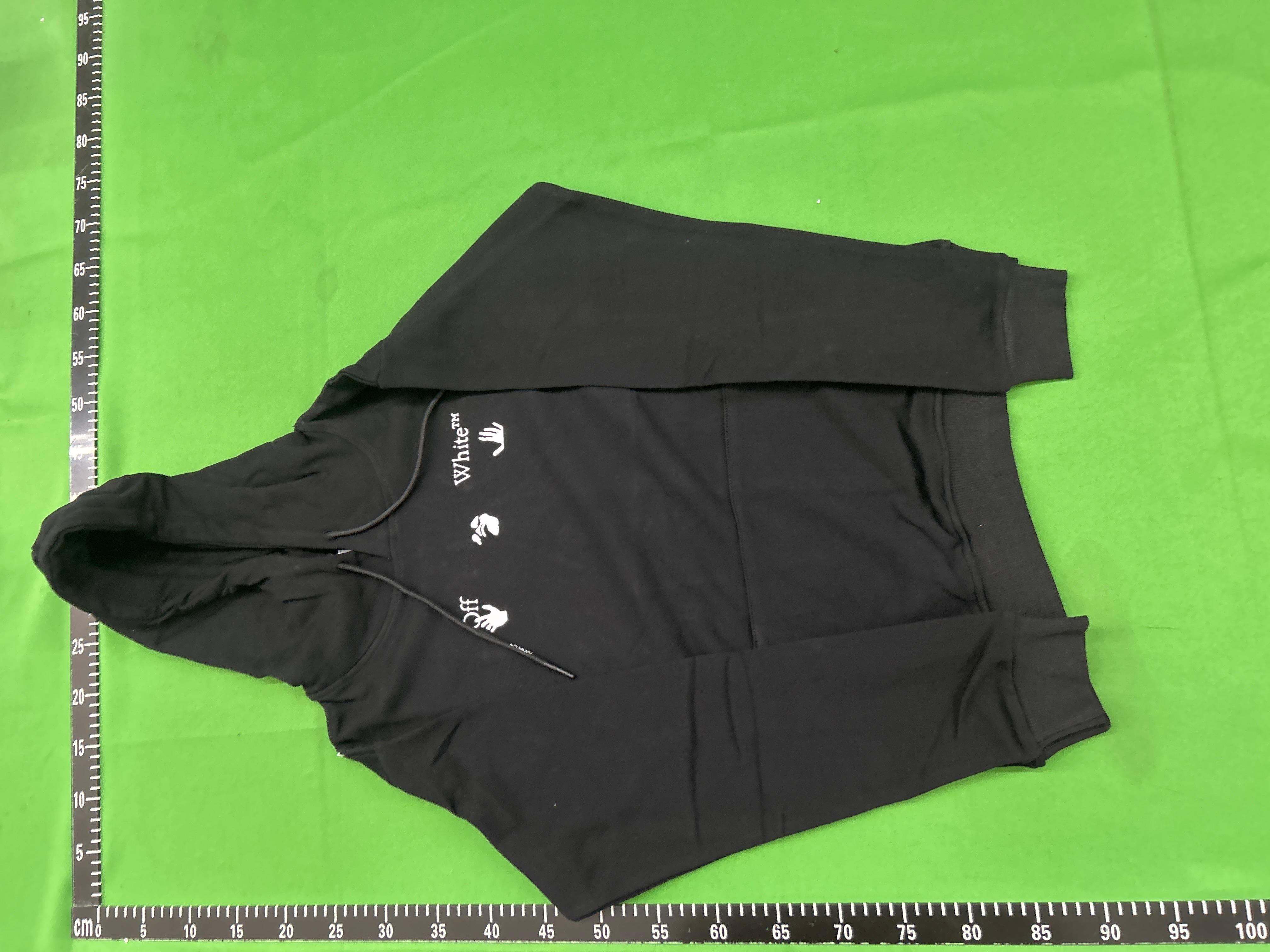 Foto QC 2 de Off-White 99 Tape Hoodie Caravaggio Arrows Black