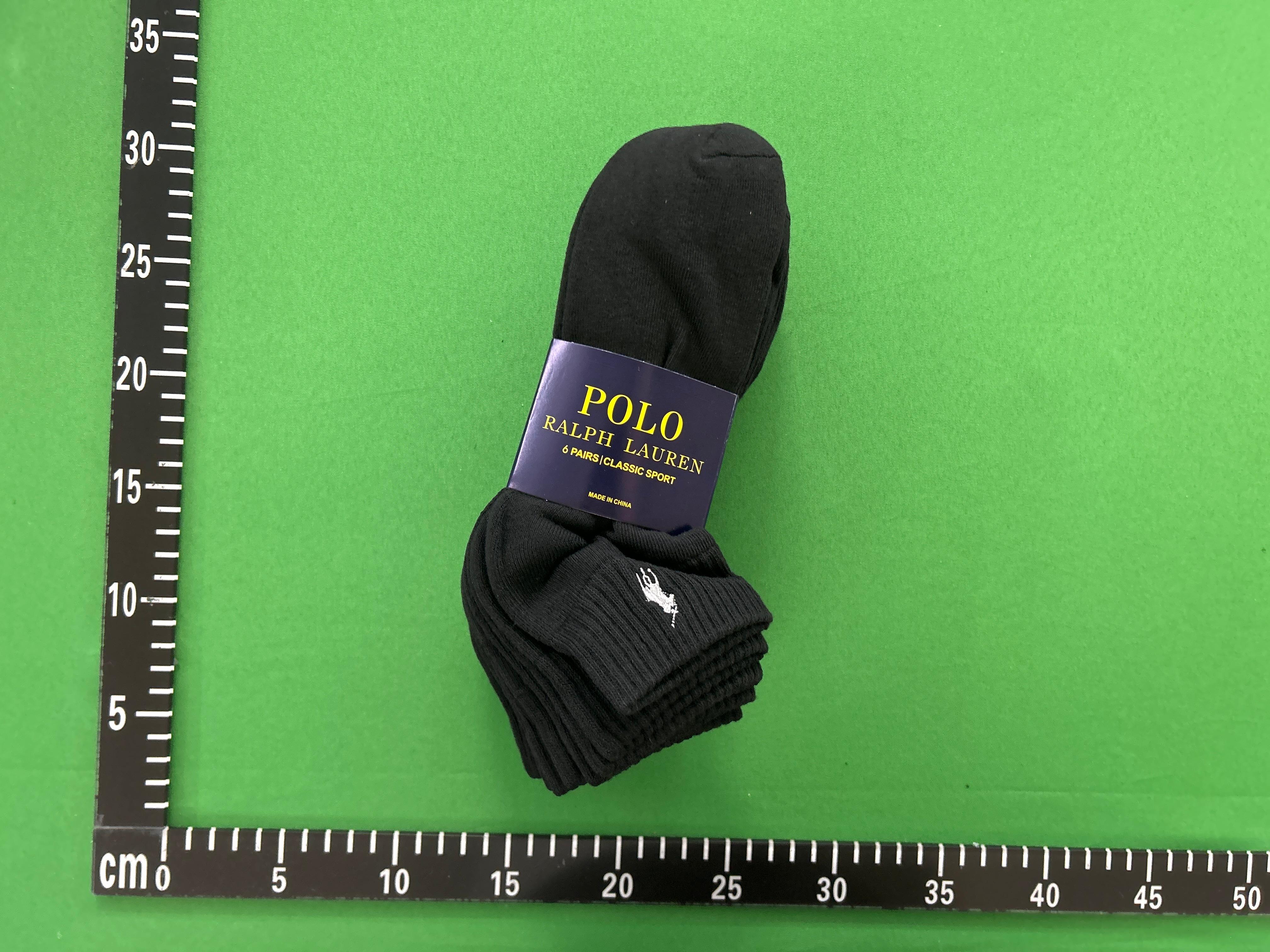 Foto QC 2 de Polo Ralph Lauren Classic Sport Crew Socks Cotton Grey