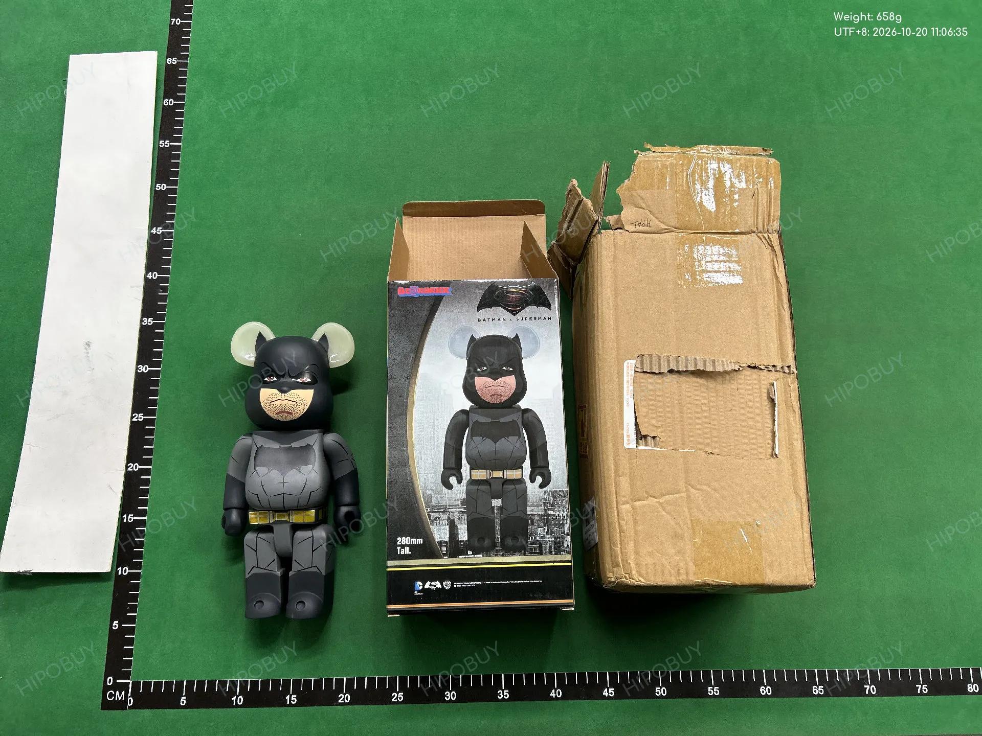Foto QC 3 de Medicom Toy BE@RBRICK XLARGE Hajime Sorayama Gold Resin Figure