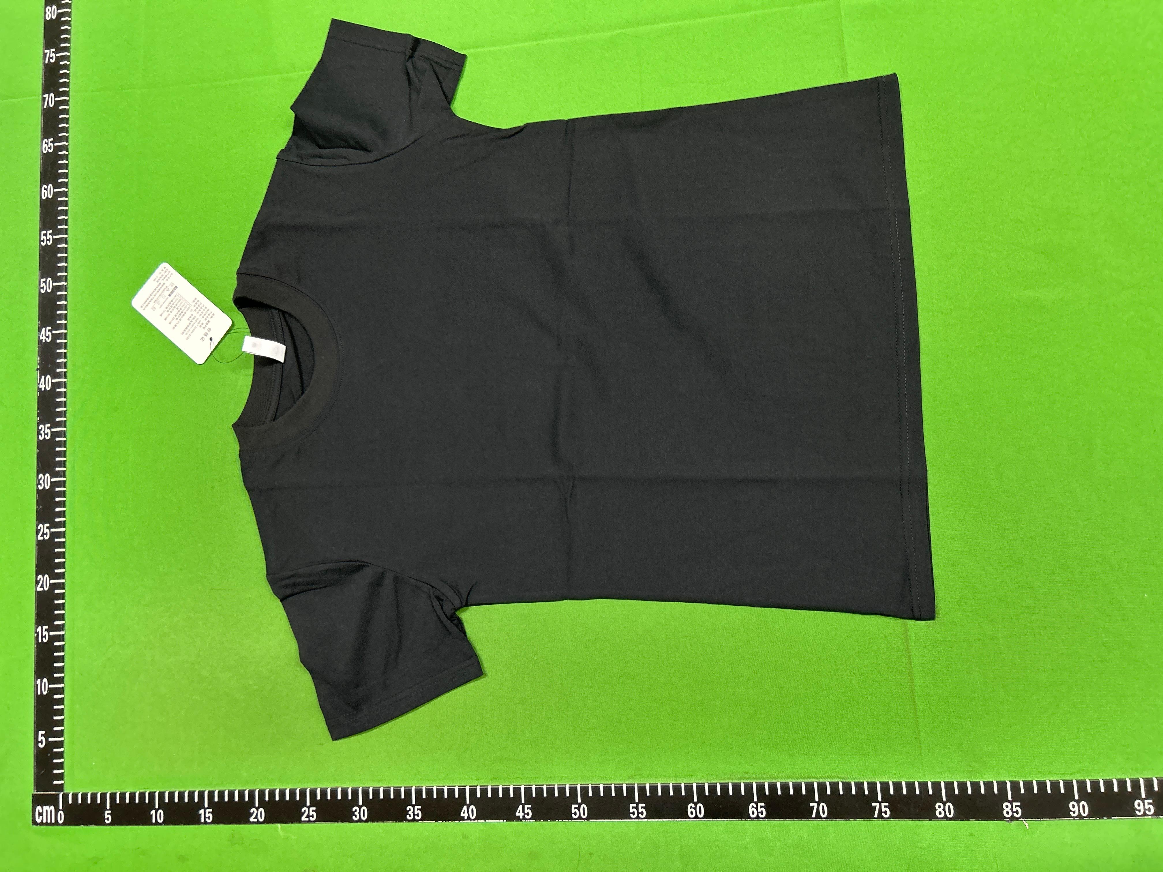 Foto QC 7 de Unbranded T-shirt Slim Fit Round Neck White
