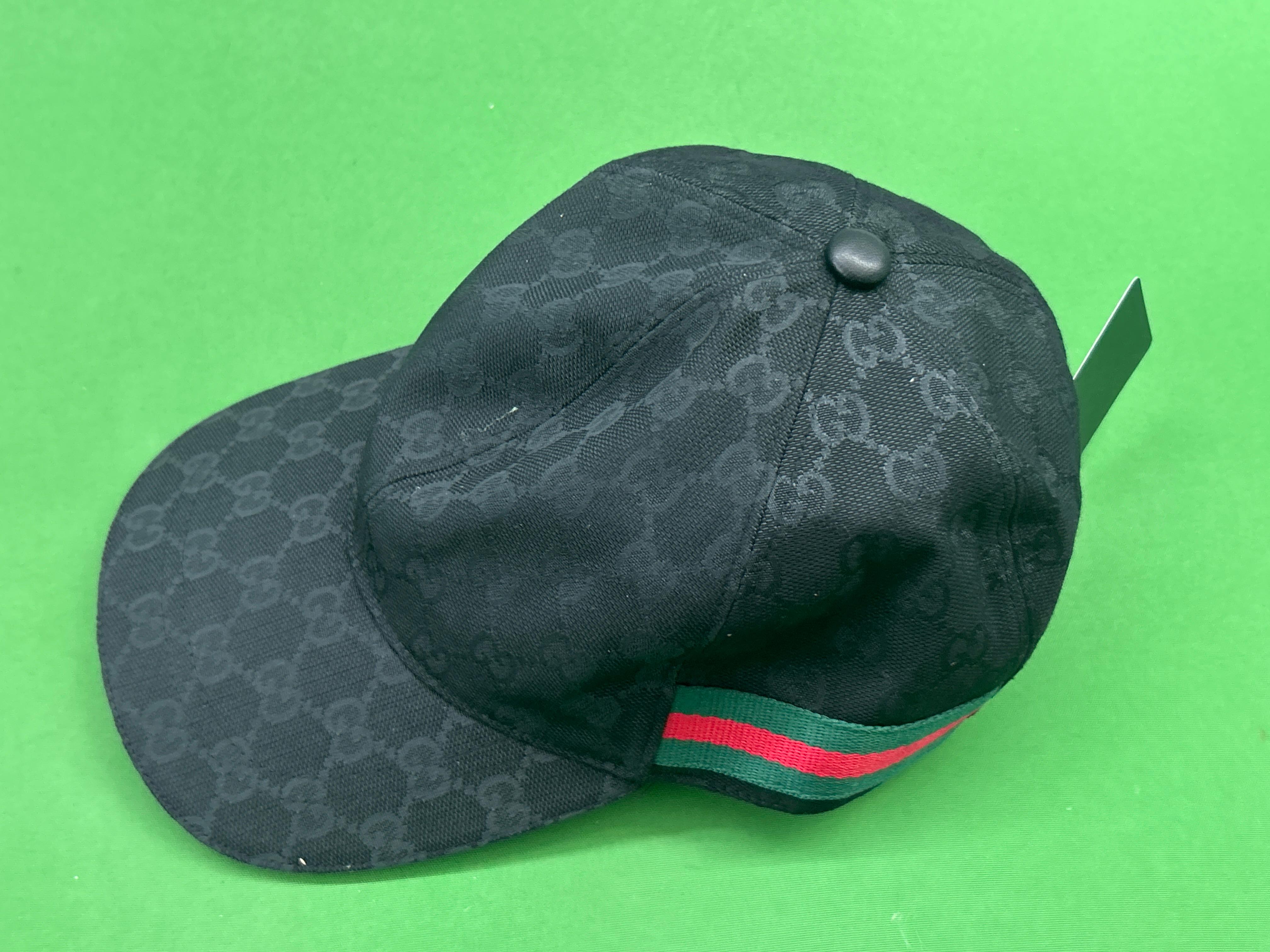 Foto QC 3 de Gucci Original GG Canvas Web Cap Beige