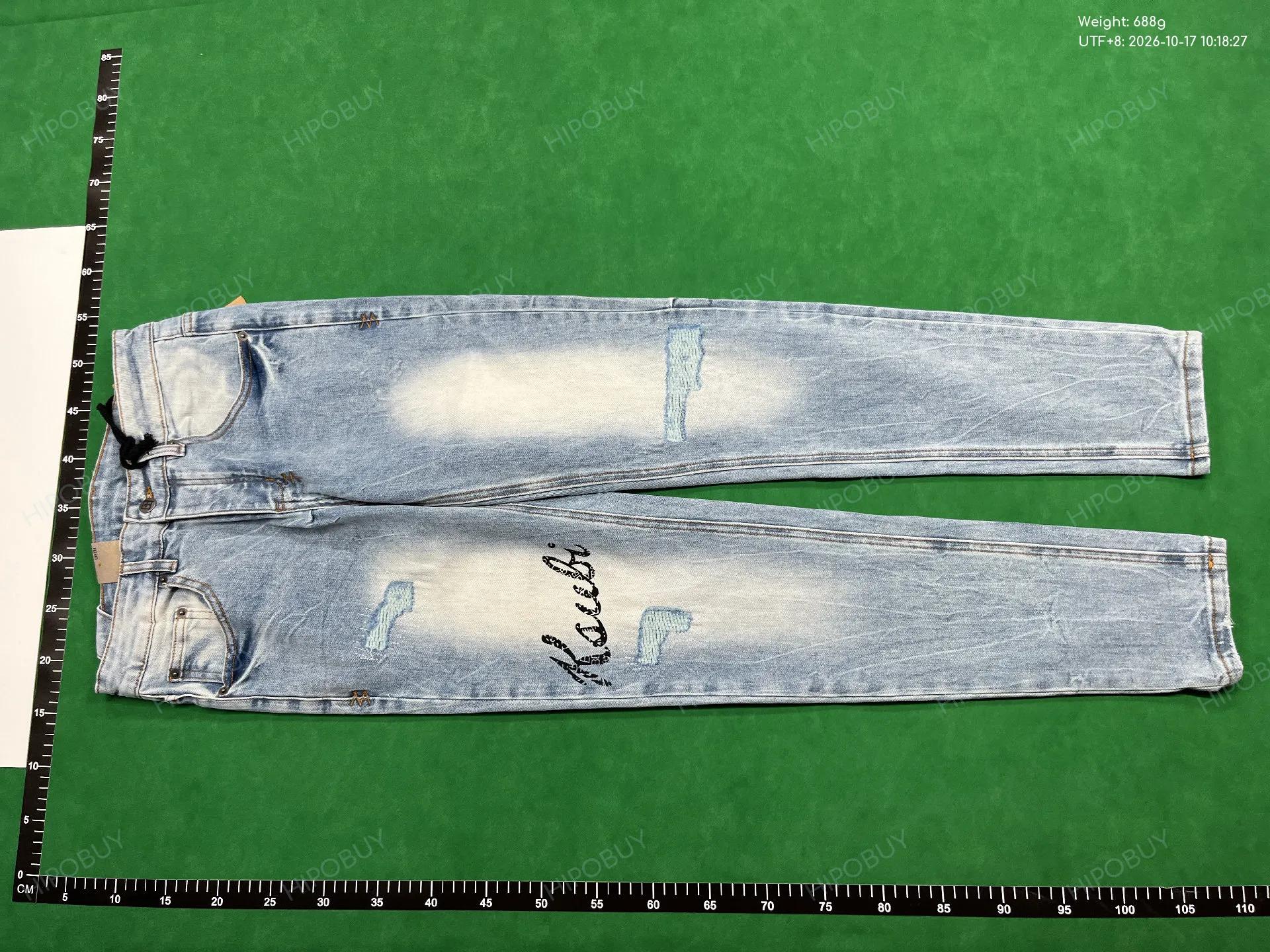 Foto QC 2 de Ksubi Jeans Distressed Straight Light Blue