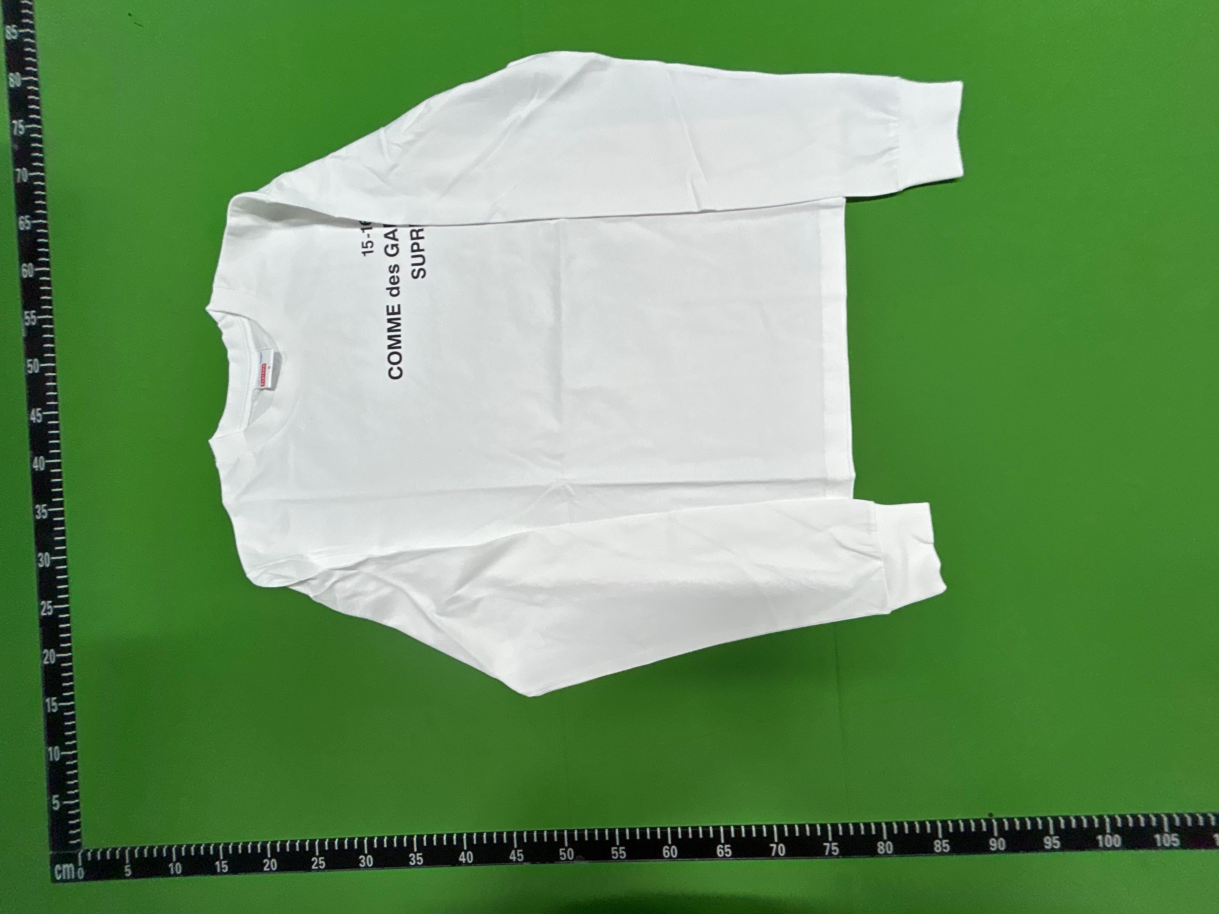 Foto QC 7 de Supreme Comme des Garçons SHIRT 15-16 T-shirt Black