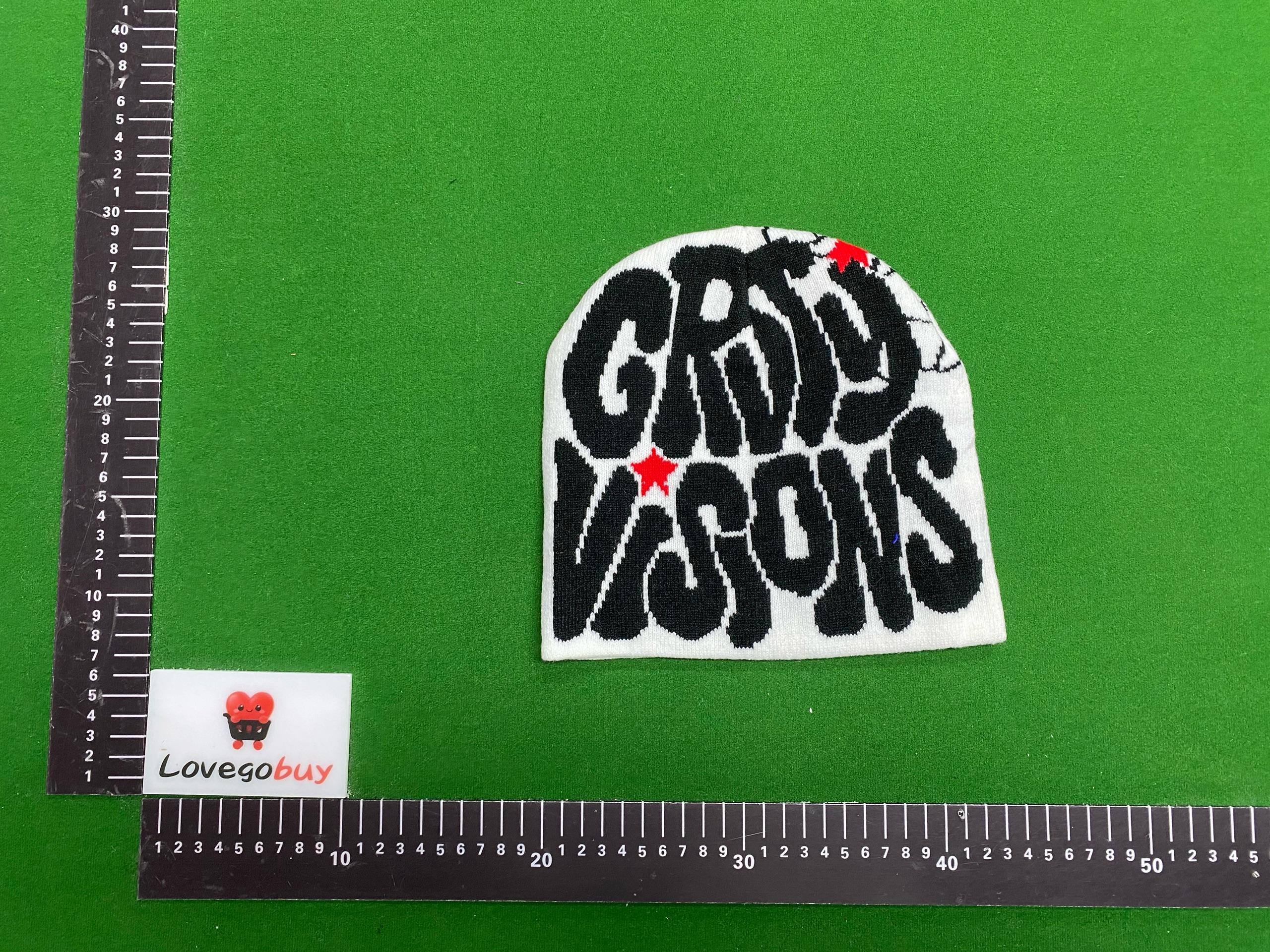 Foto QC 1 de Gritty Visions Jacquard Logo Beanie Pink