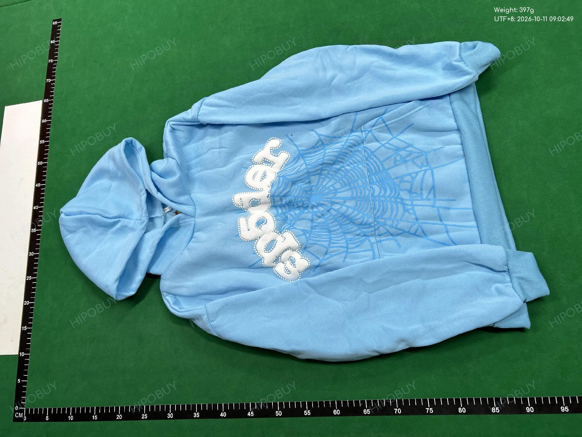 Foto QC 2 de Sp5der 555 Sweater Spiderweb Purple