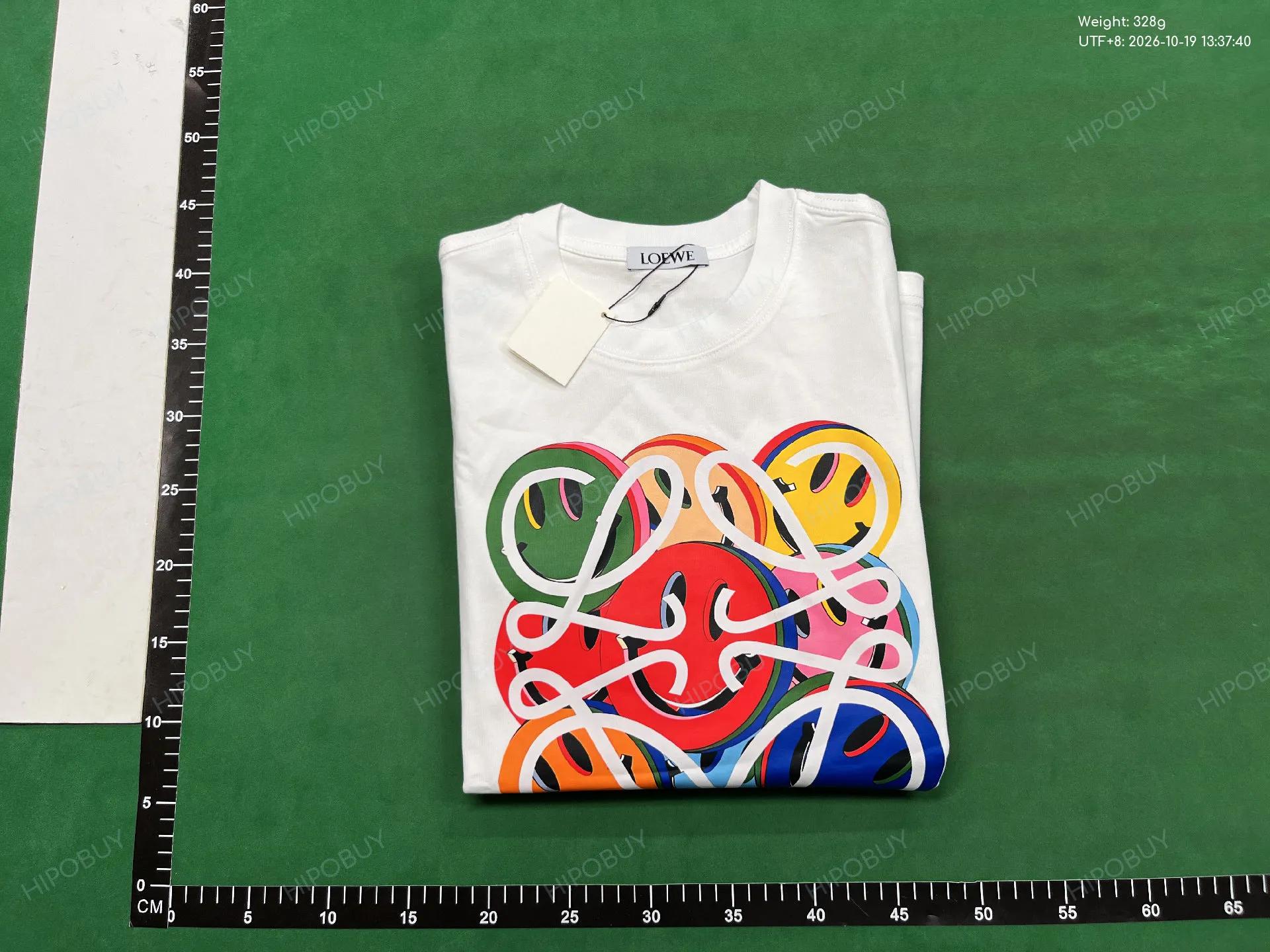Foto QC 4 de Loewe Paula's Ibiza Smiley Anagram T-shirt White