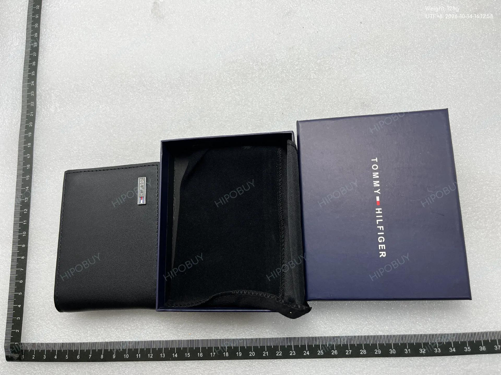 Foto QC 8 de Tommy Hilfiger T-6038 Bifold Wallet Leather Black
