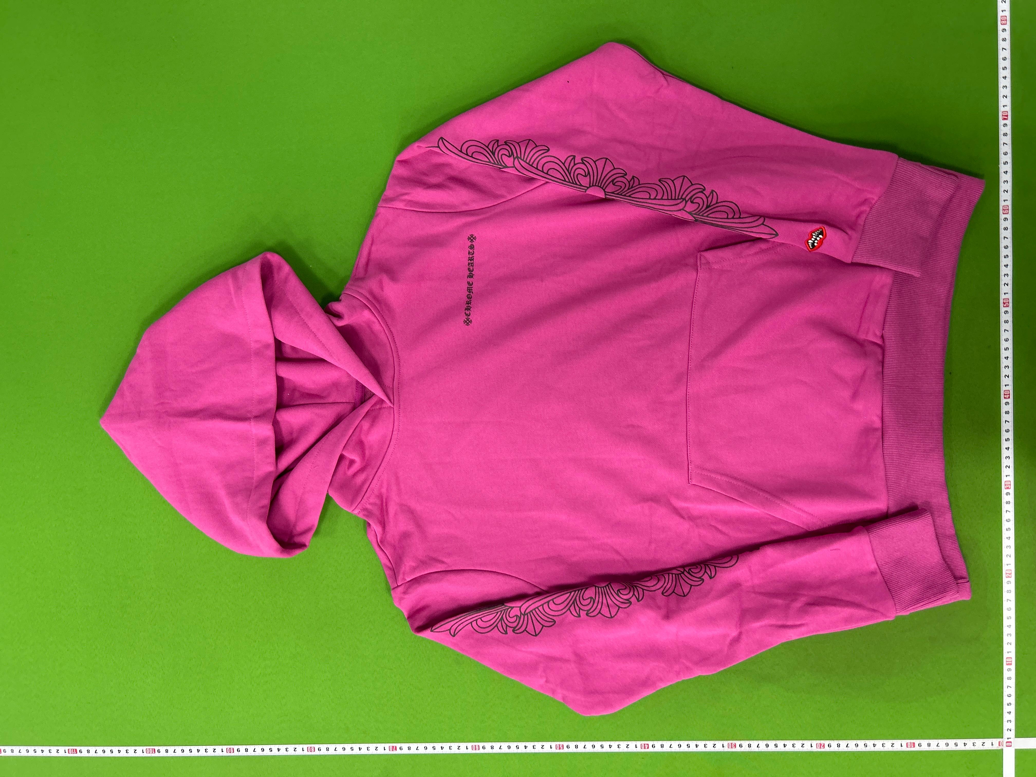 Foto QC 3 de Chrome Hearts Matty Boy Spider Web Hoodie Pink